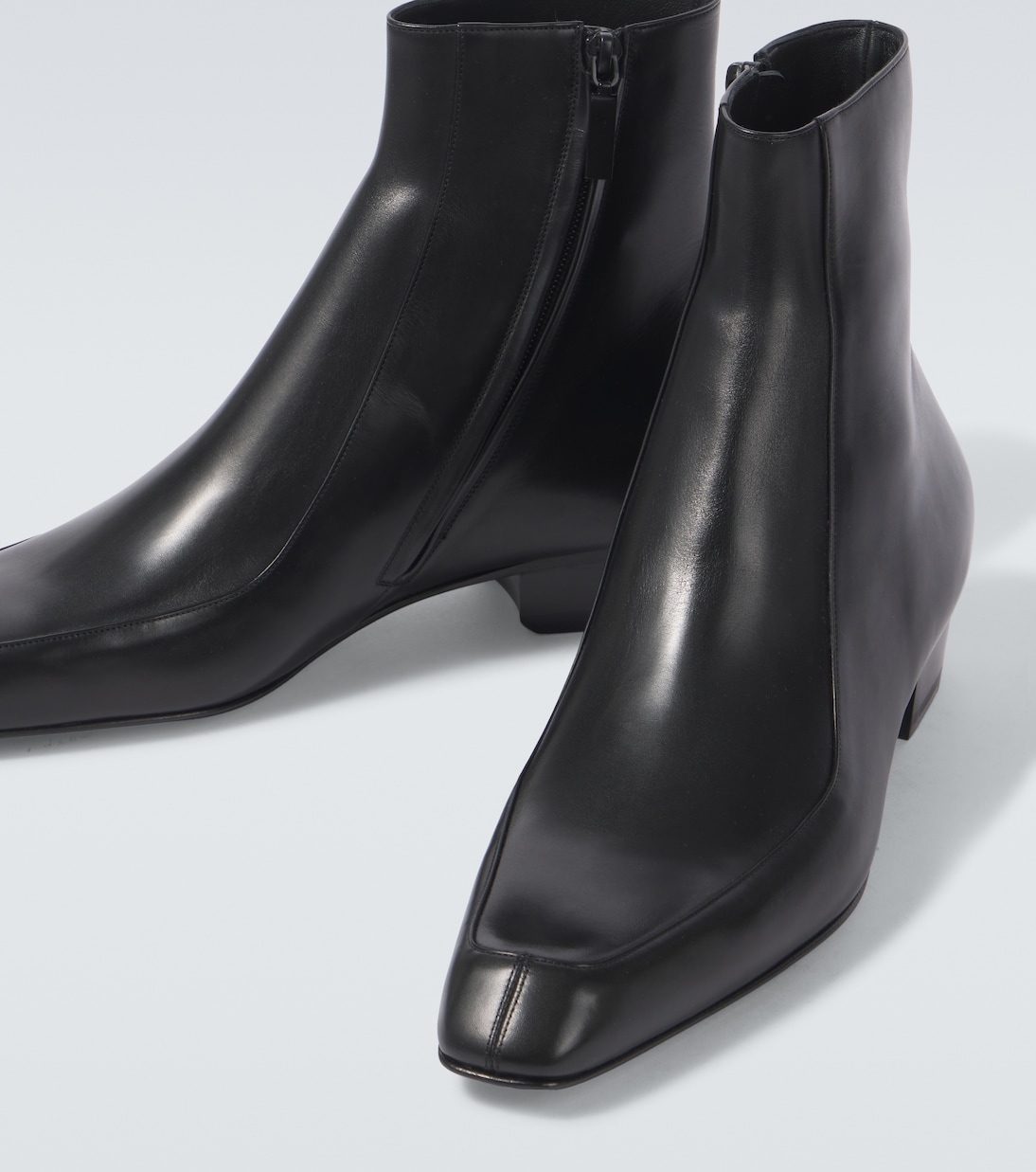 Ankle Boots Augustin aus Leder | Saint Laurent