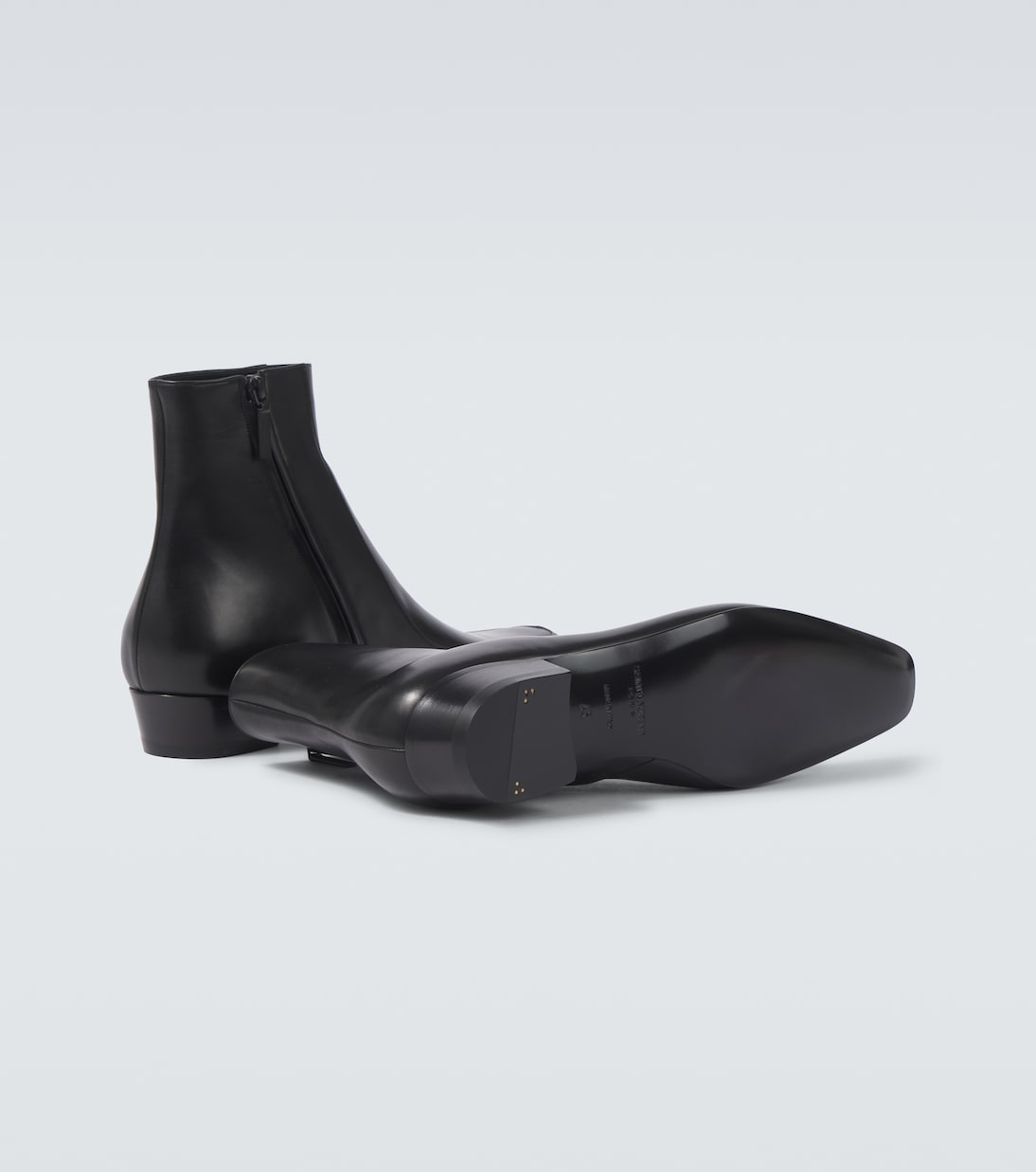 Ankle Boots Augustin aus Leder | Saint Laurent