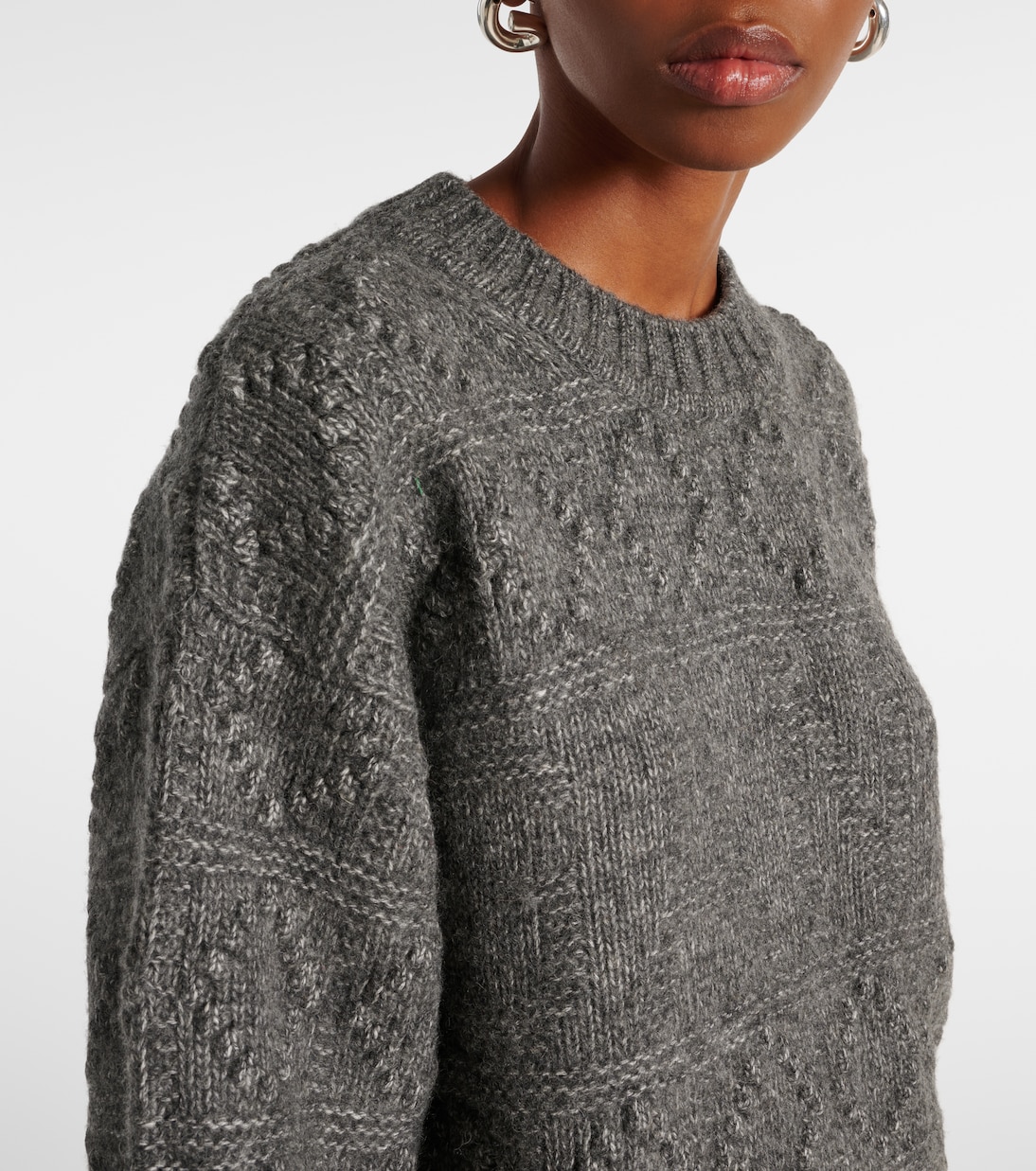 Pullover aus Wolle und Baumwolle | Ganni