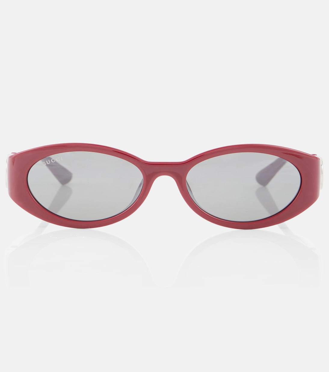 Occhiali da sole ovali GUCCI stile Hailey per giovani trendy