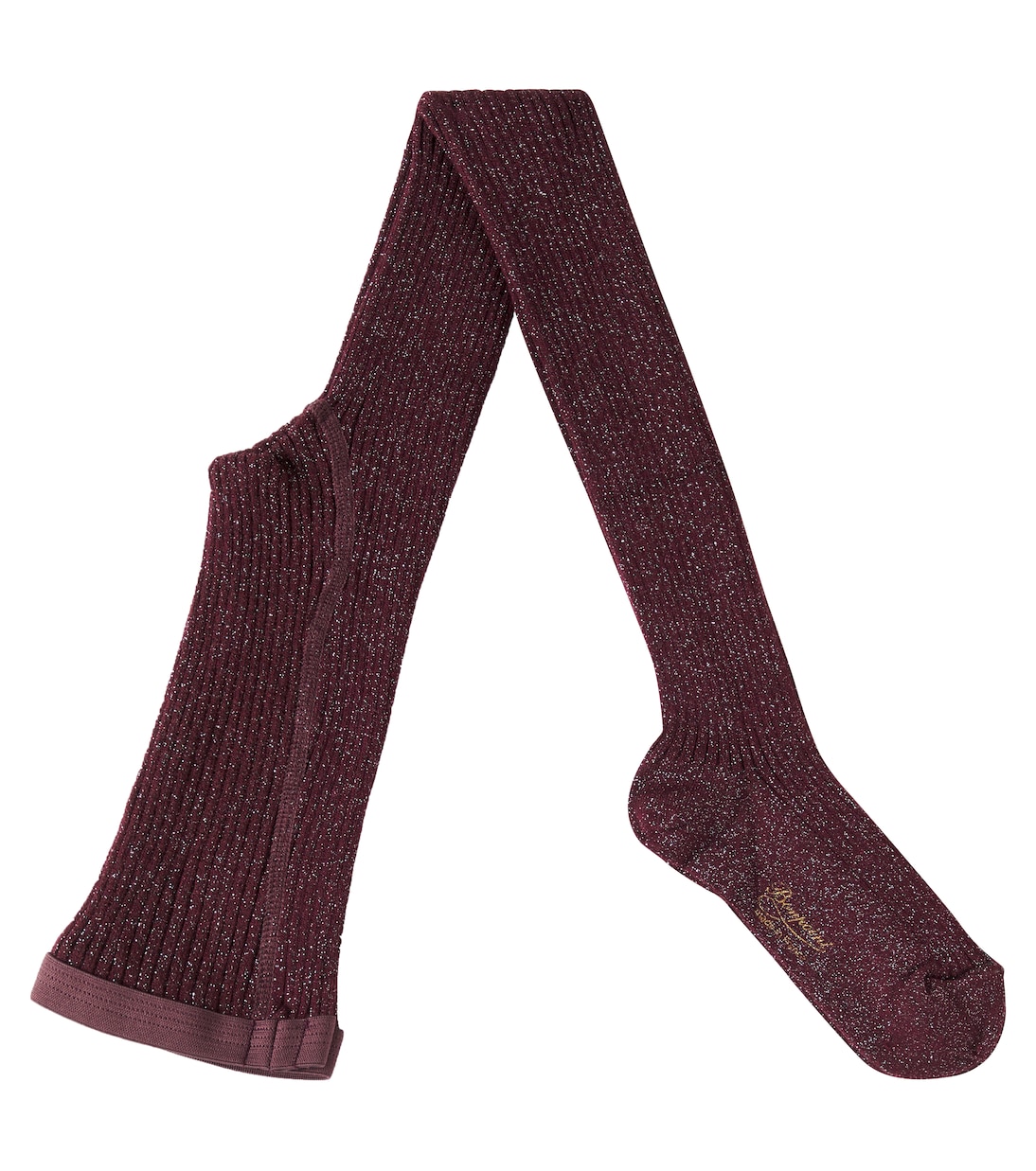 Collant Thomini in misto cotone con lamé  | Bonpoint