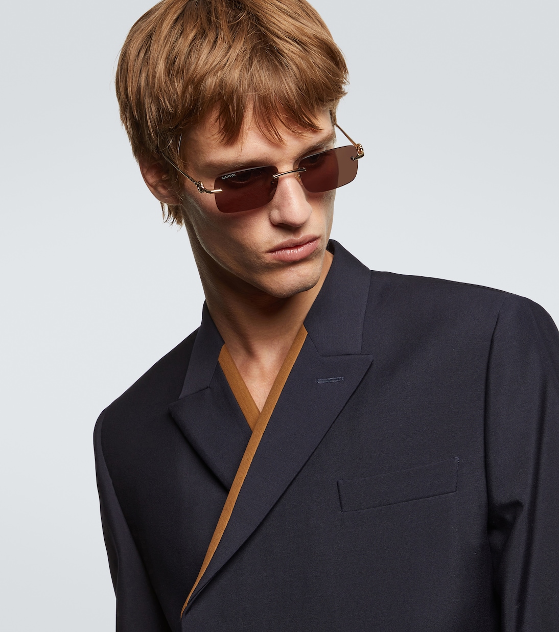 Horsebit rectangular sunglasses | Gucci