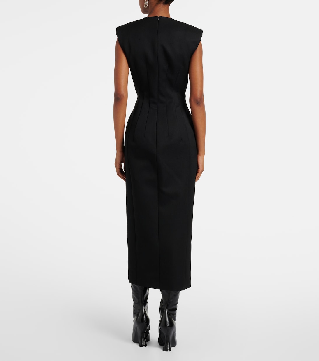 Abito midi Sculpted | Wardrobe.NYC