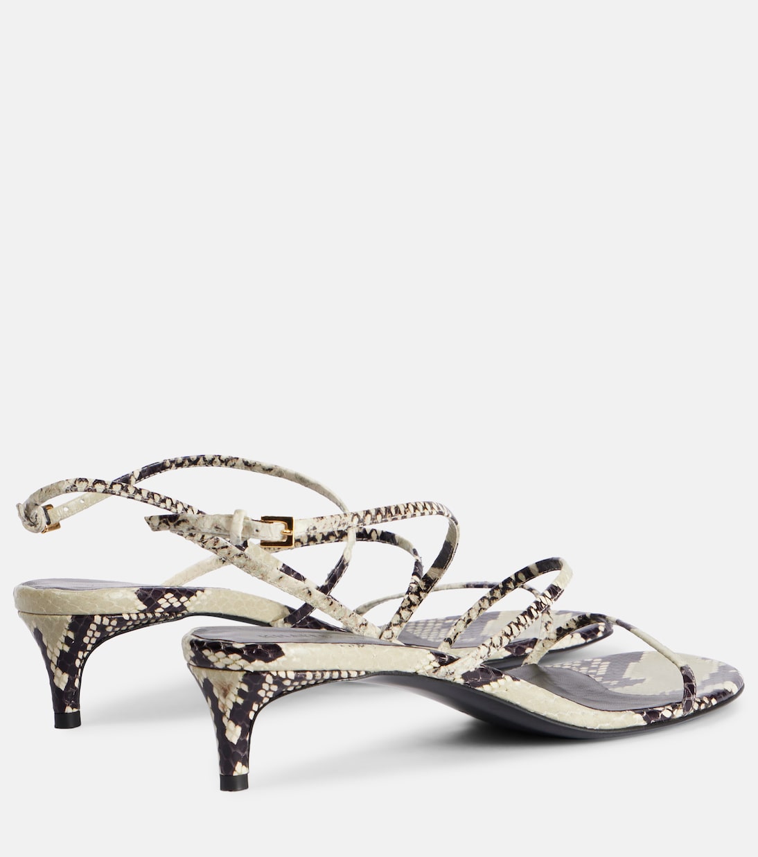 Sandali Loop 35 in pelle stampata | Khaite