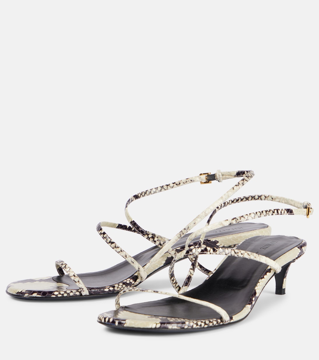 Sandali Loop 35 in pelle stampata | Khaite