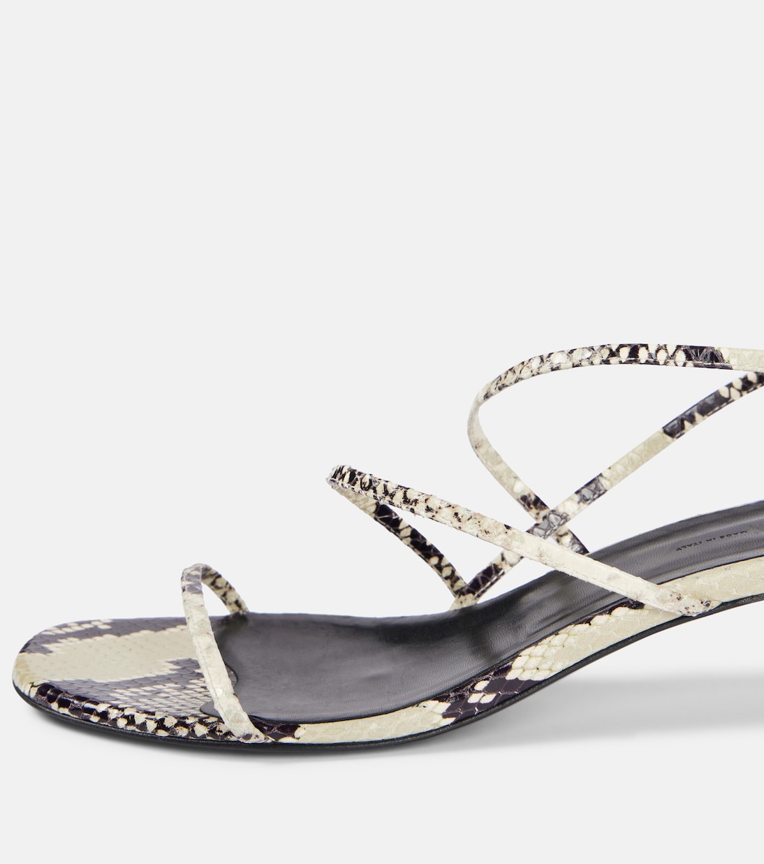 Sandali Loop 35 in pelle stampata | Khaite