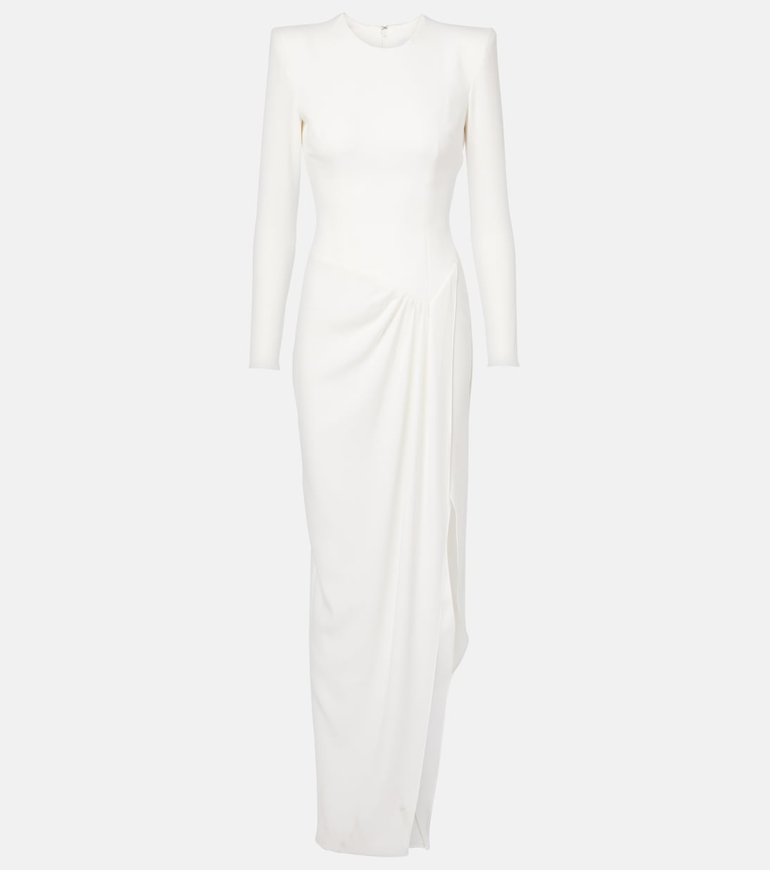 Asymmetric draped crêpe gown | Alex Perry