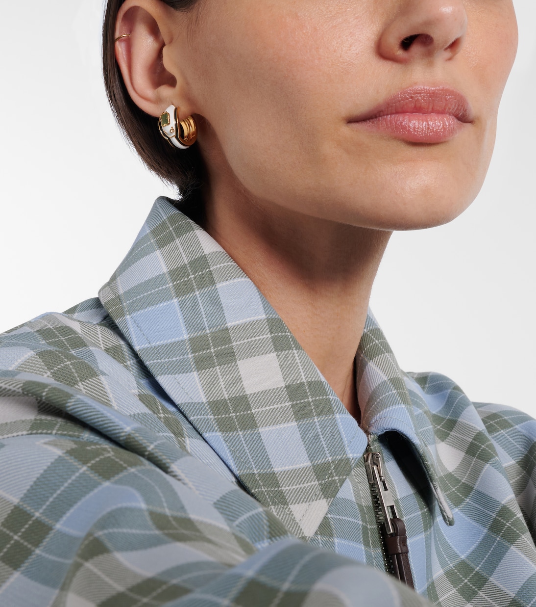 Verzierte Ohrringe Snake aus Sterlingsilber  | Loewe