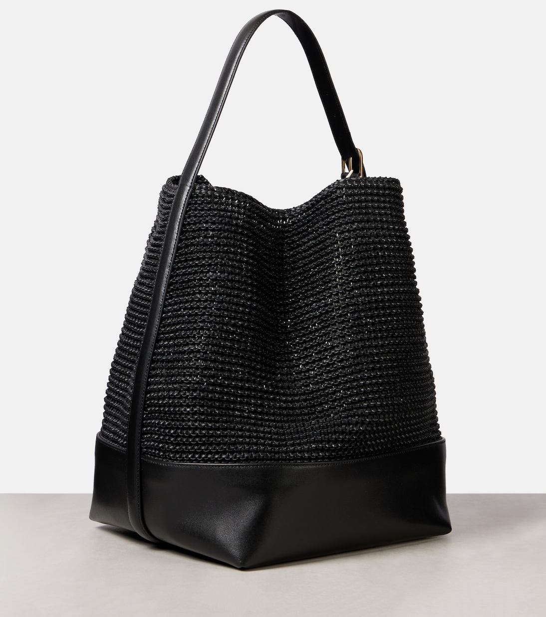 Cabas en cuir tissé | Toteme