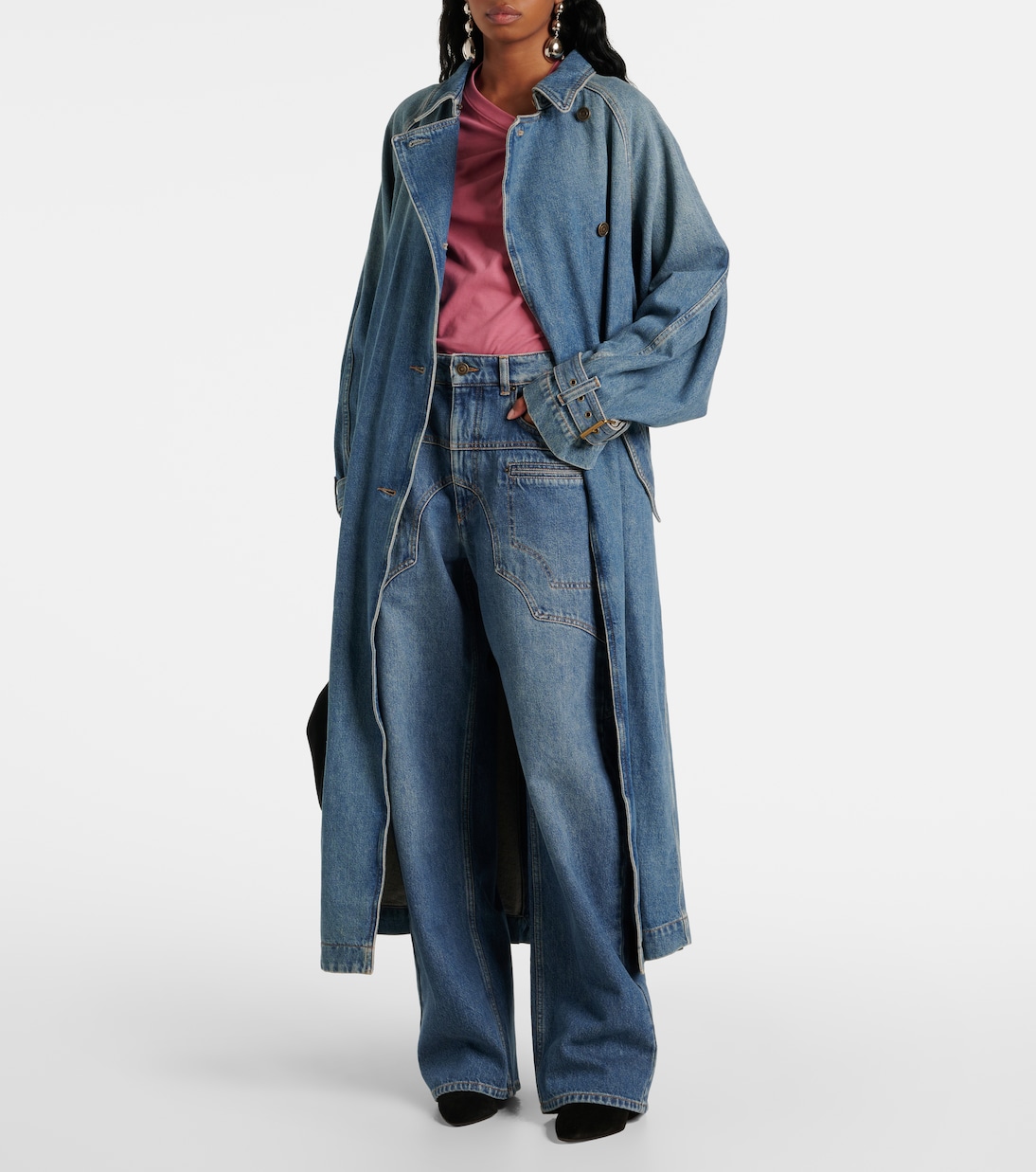 Abrigo Brekka de denim | Isabel Marant