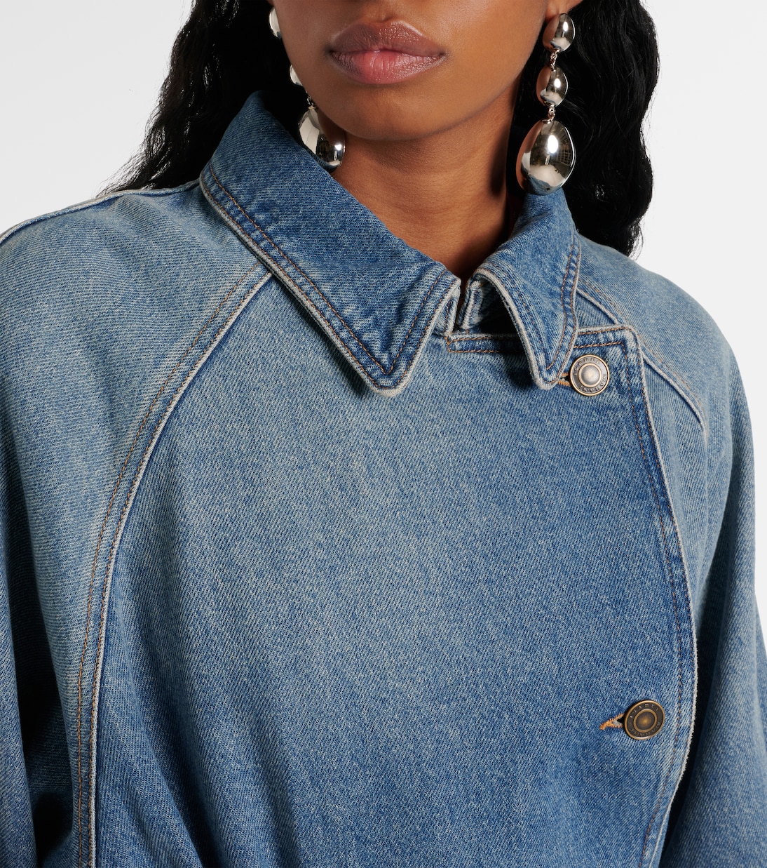 Abrigo Brekka de denim | Isabel Marant