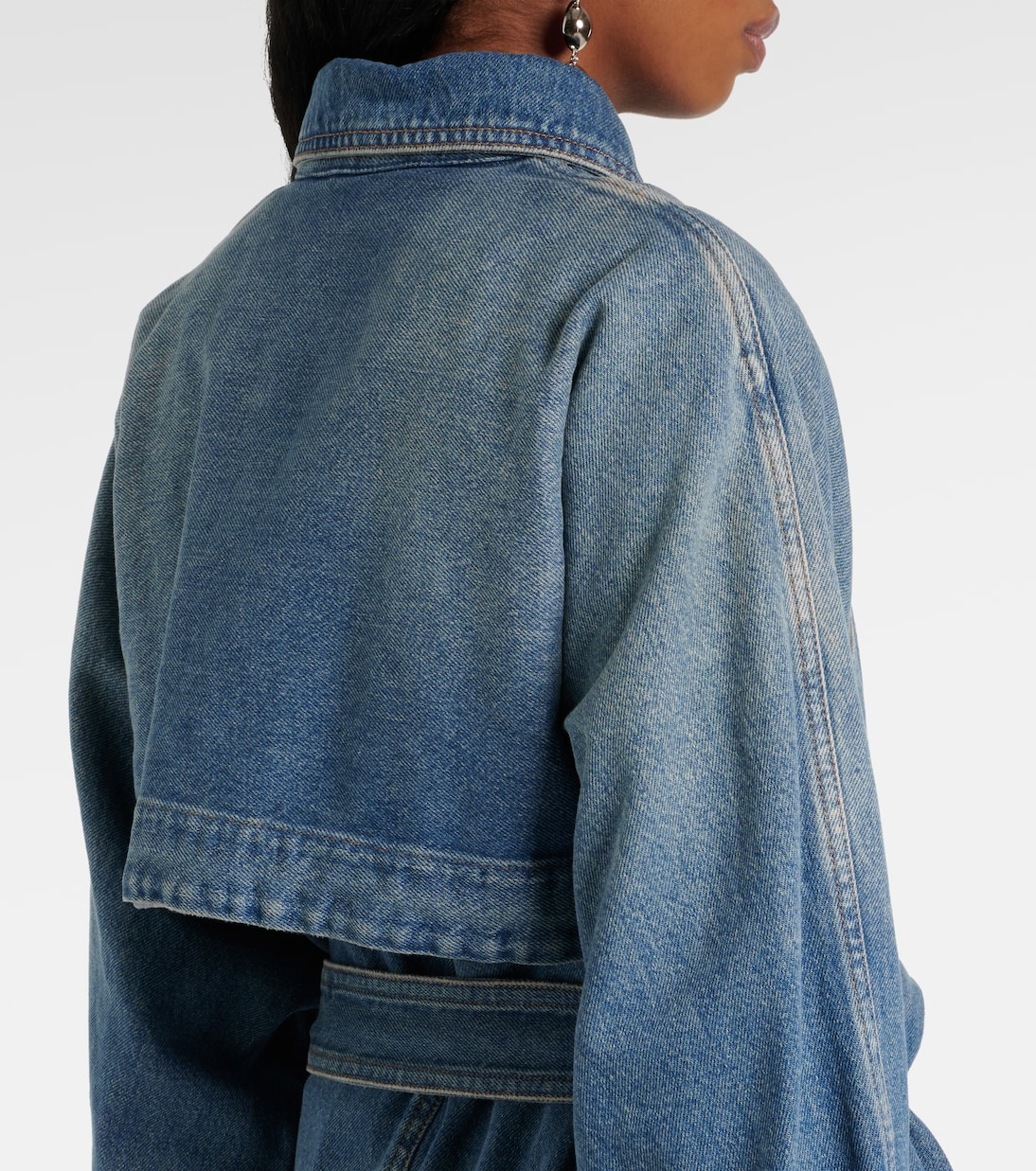 Abrigo Brekka de denim | Isabel Marant