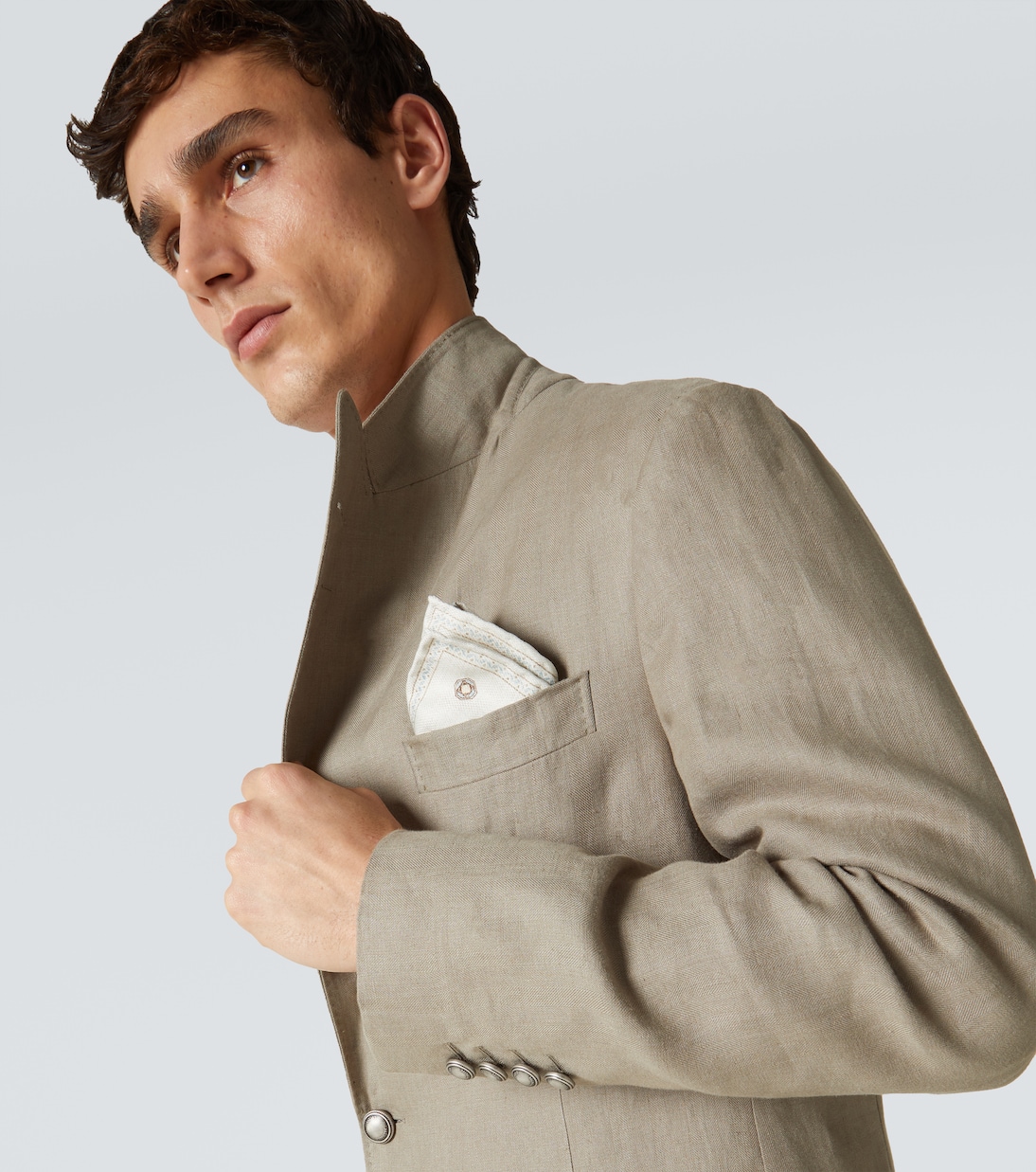 Silk pocket square | Brunello Cucinelli