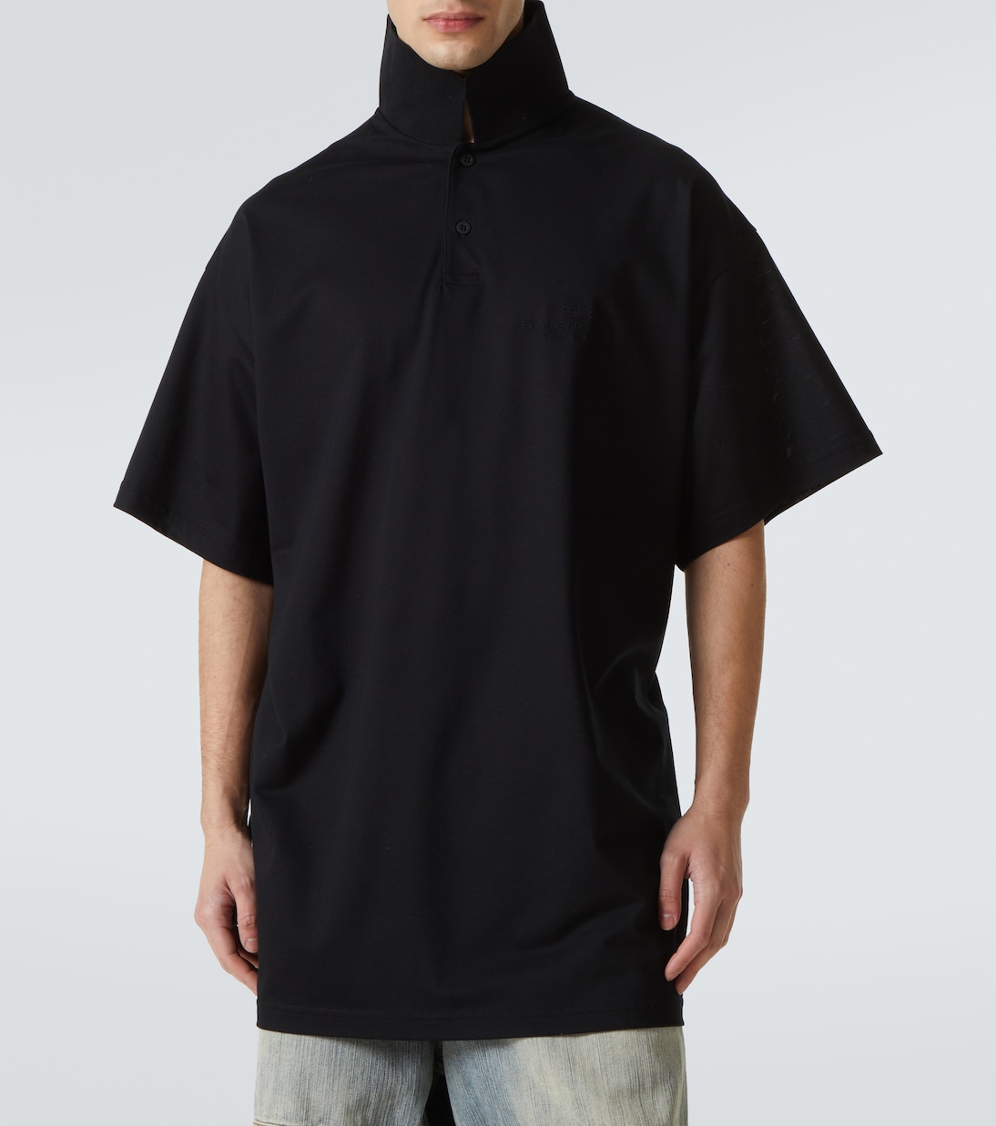 Polo BB Garderobe de piqué de algodón | Balenciaga