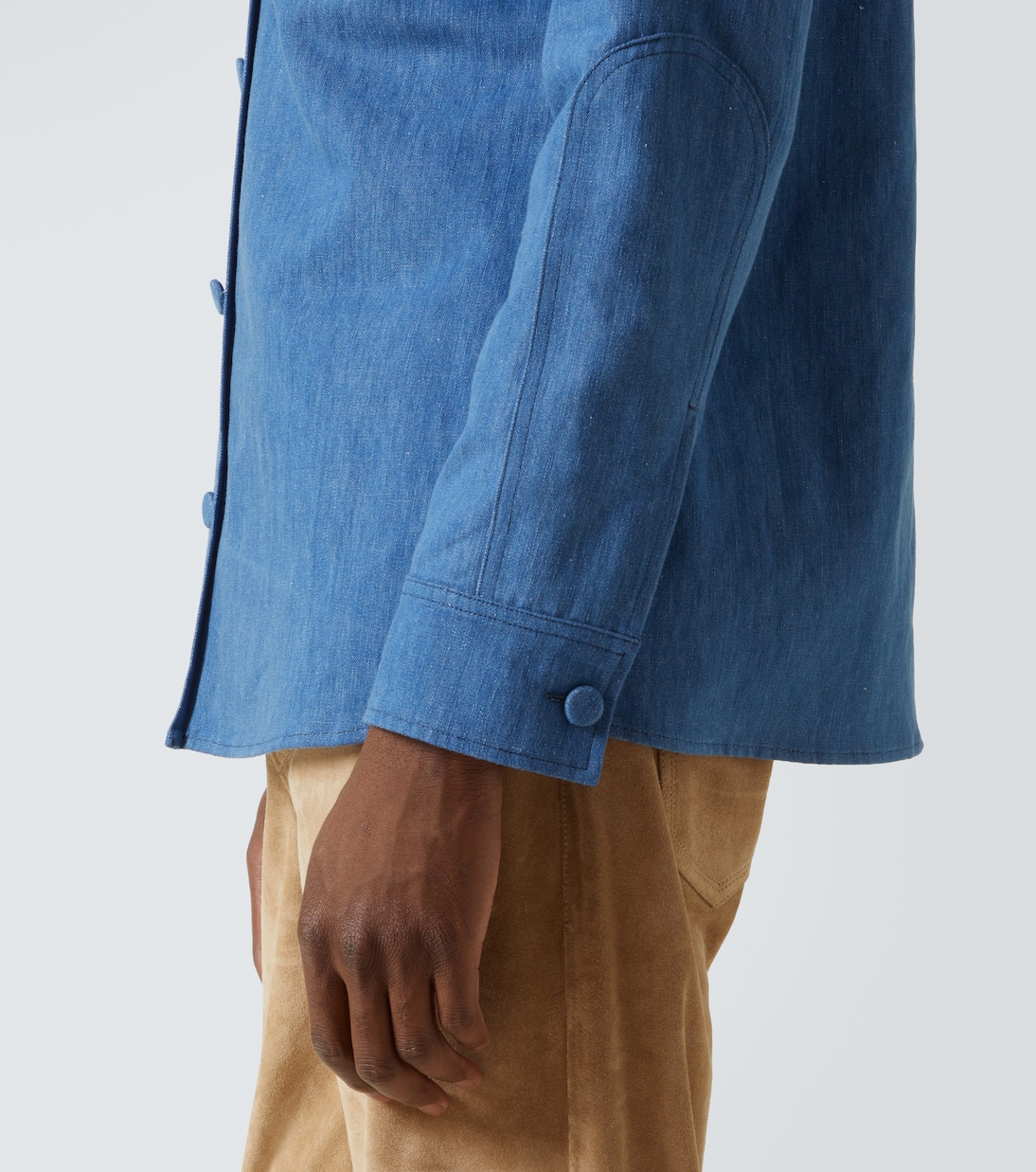 Hemdjacke aus Denim | Gabriela Hearst