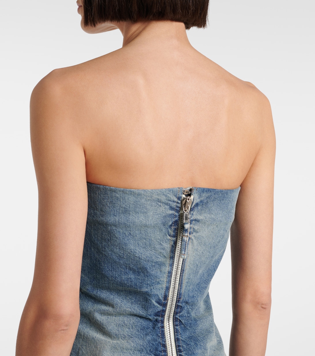 Corsé en denim | Rick Owens