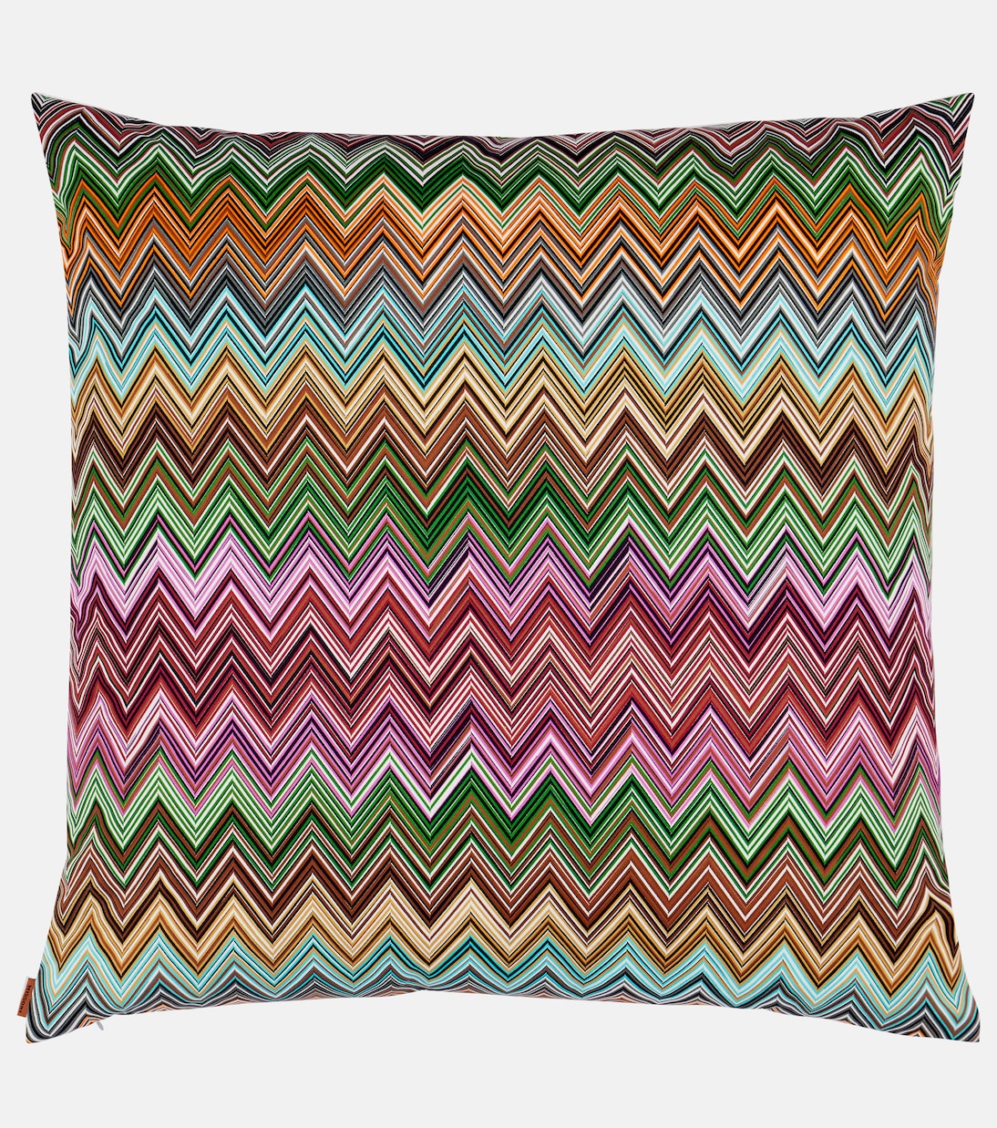 Jarris Zigzag Large cotton cushion | Missoni