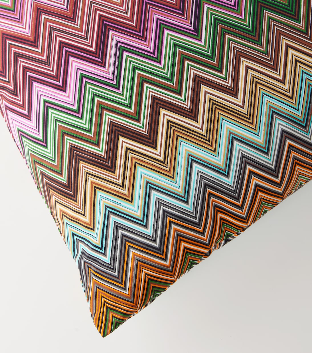 Jarris Zigzag Large cotton cushion | Missoni