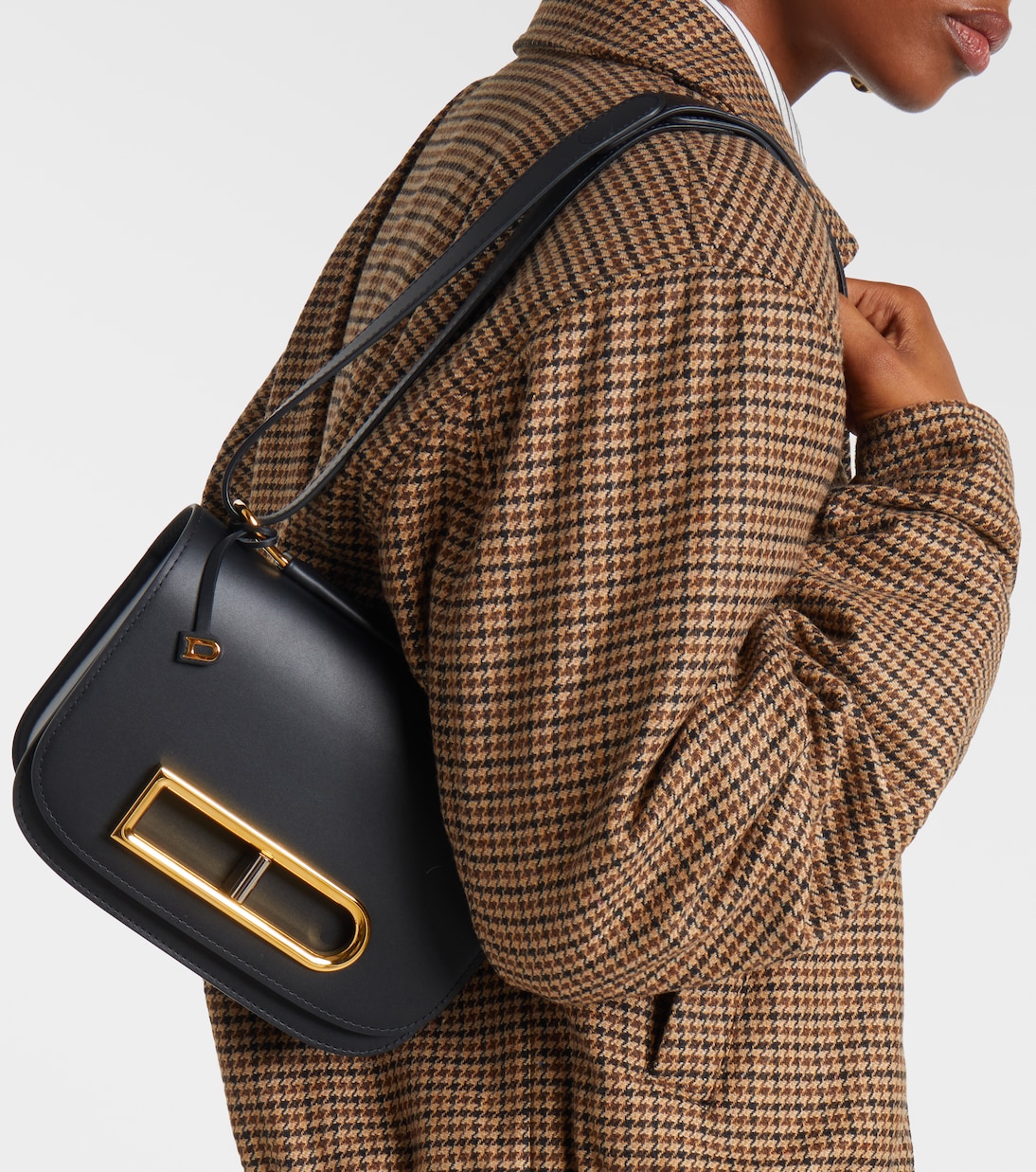 Schultertasche Lingot aus Leder | Delvaux
