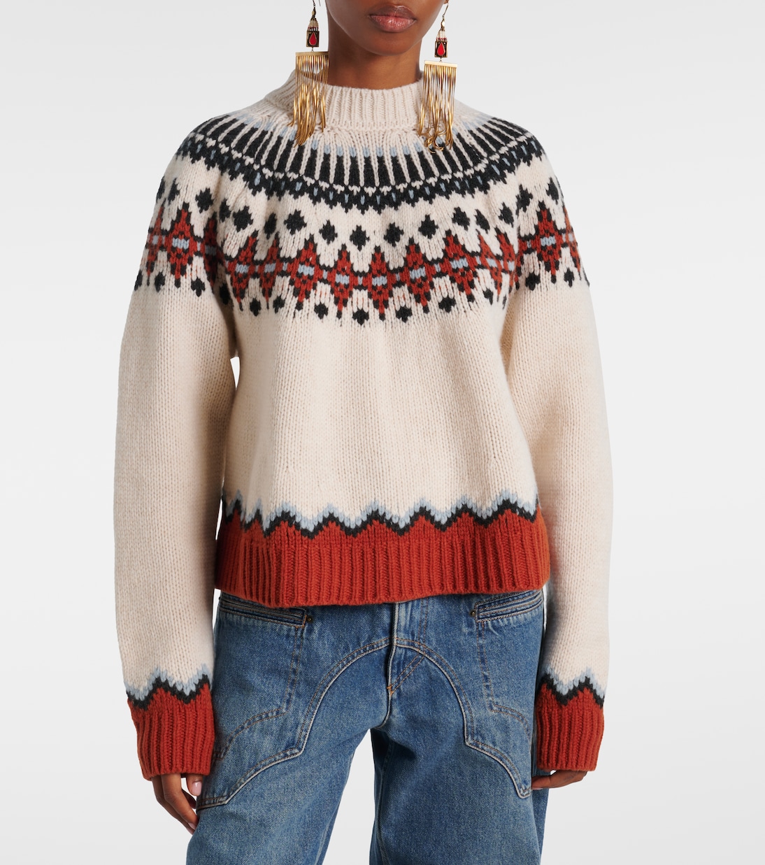 Sweet Winter virgin wool sweater | Alanui
