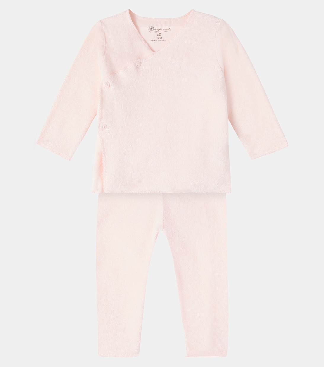 Baby Julia set of cotton sweater and pants | Bonpoint