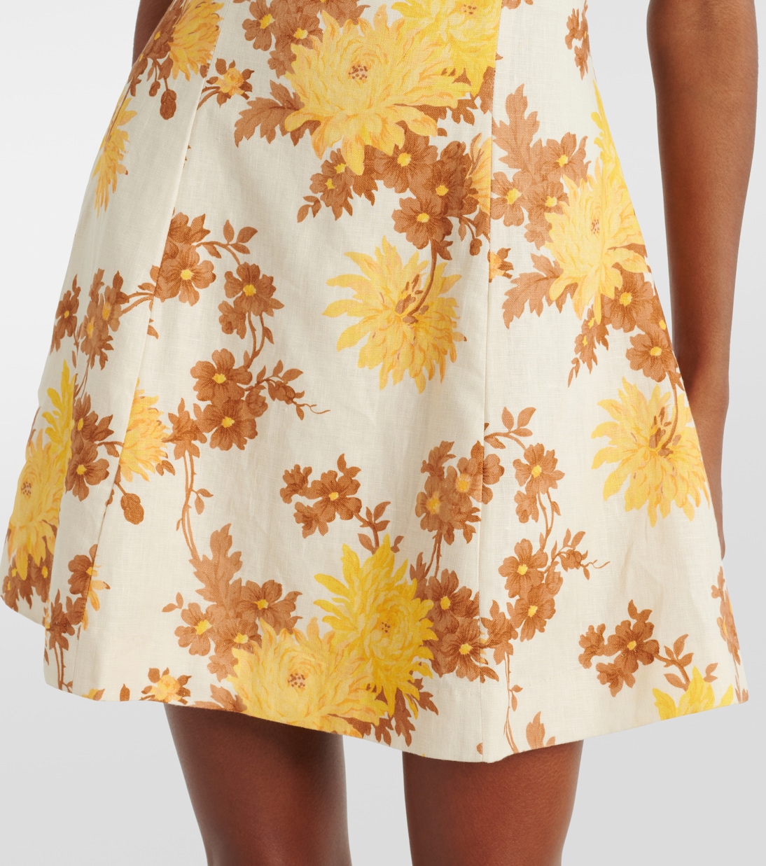 Robe Felice en lin à fleurs | Faithfull