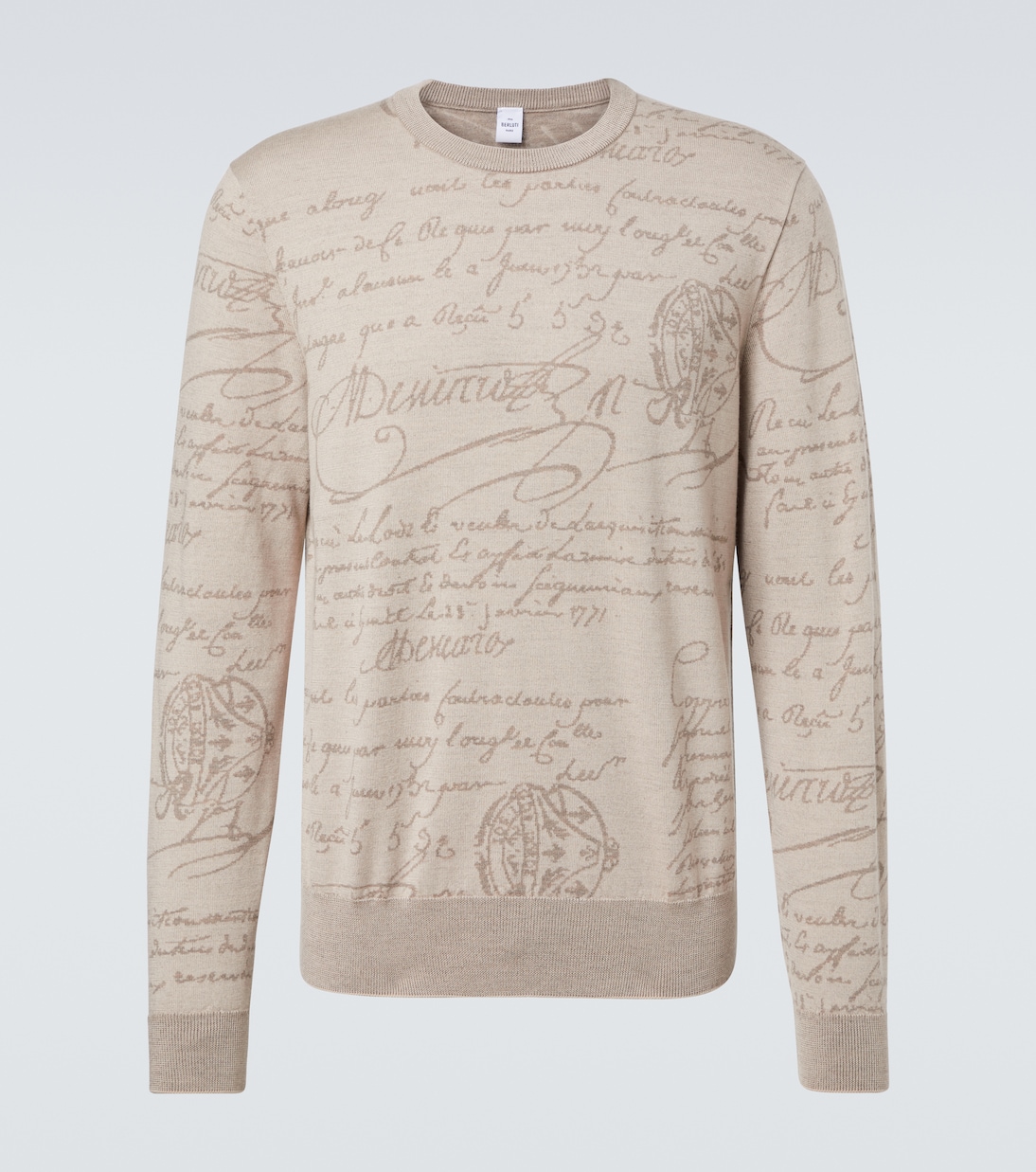 Pull Scritto en laine et cachemire | Berluti