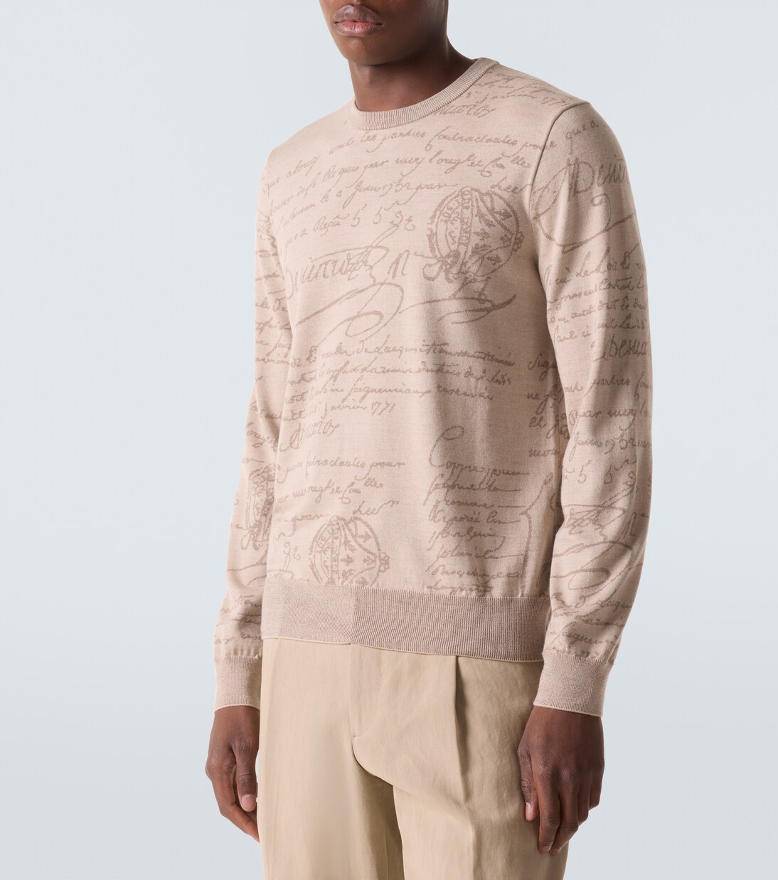 Pull Scritto en laine et cachemire | Berluti