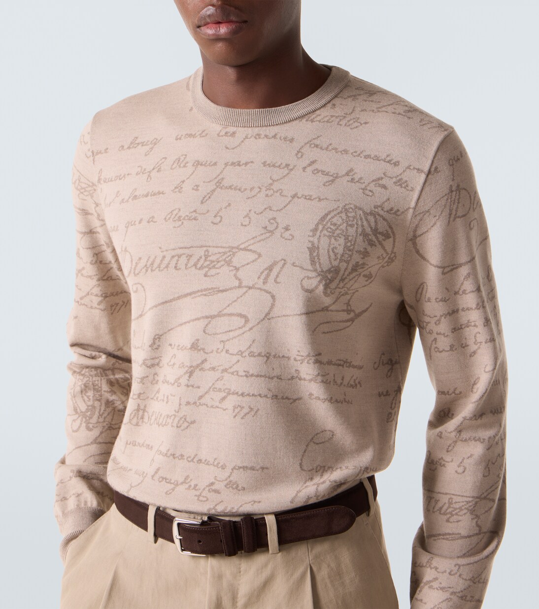 Pull Scritto en laine et cachemire | Berluti