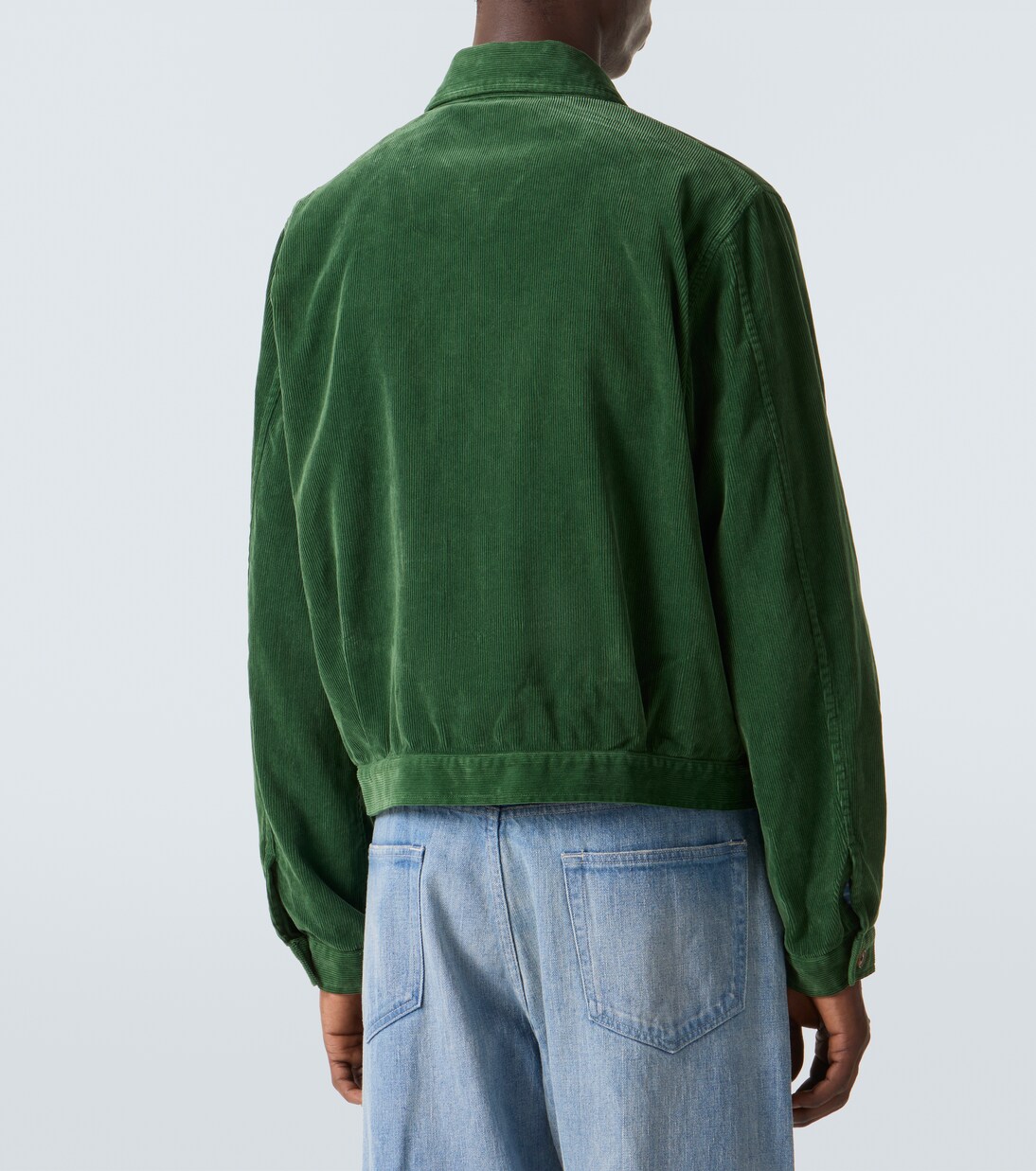 Veste blouson en velours côtelé de coton | Auralee