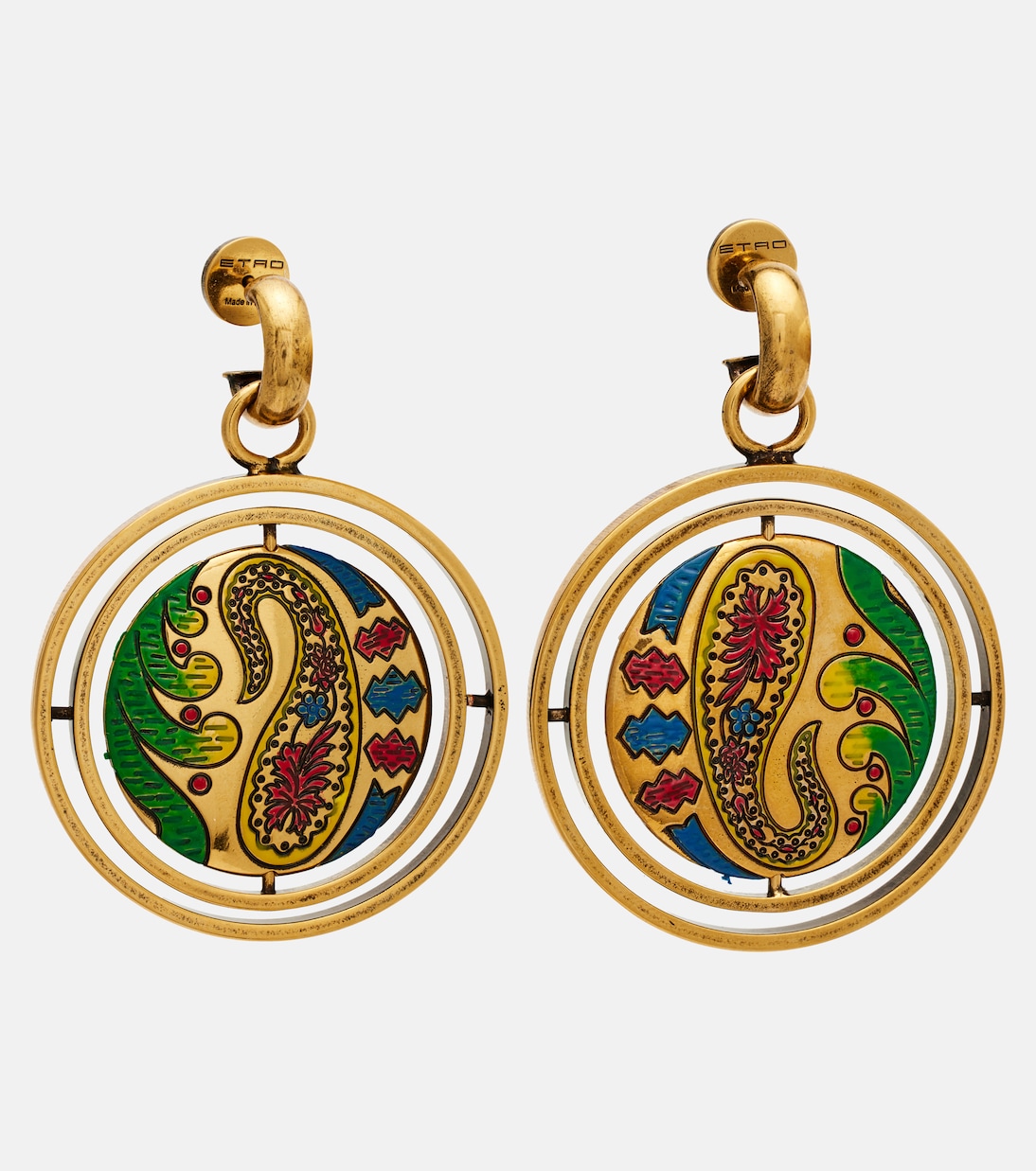 Paisley drop earrings | Etro