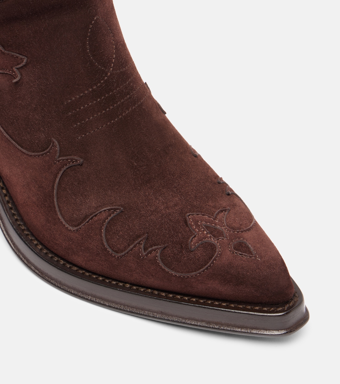 Botas cowboy Capitana de ante | Gabriela Hearst