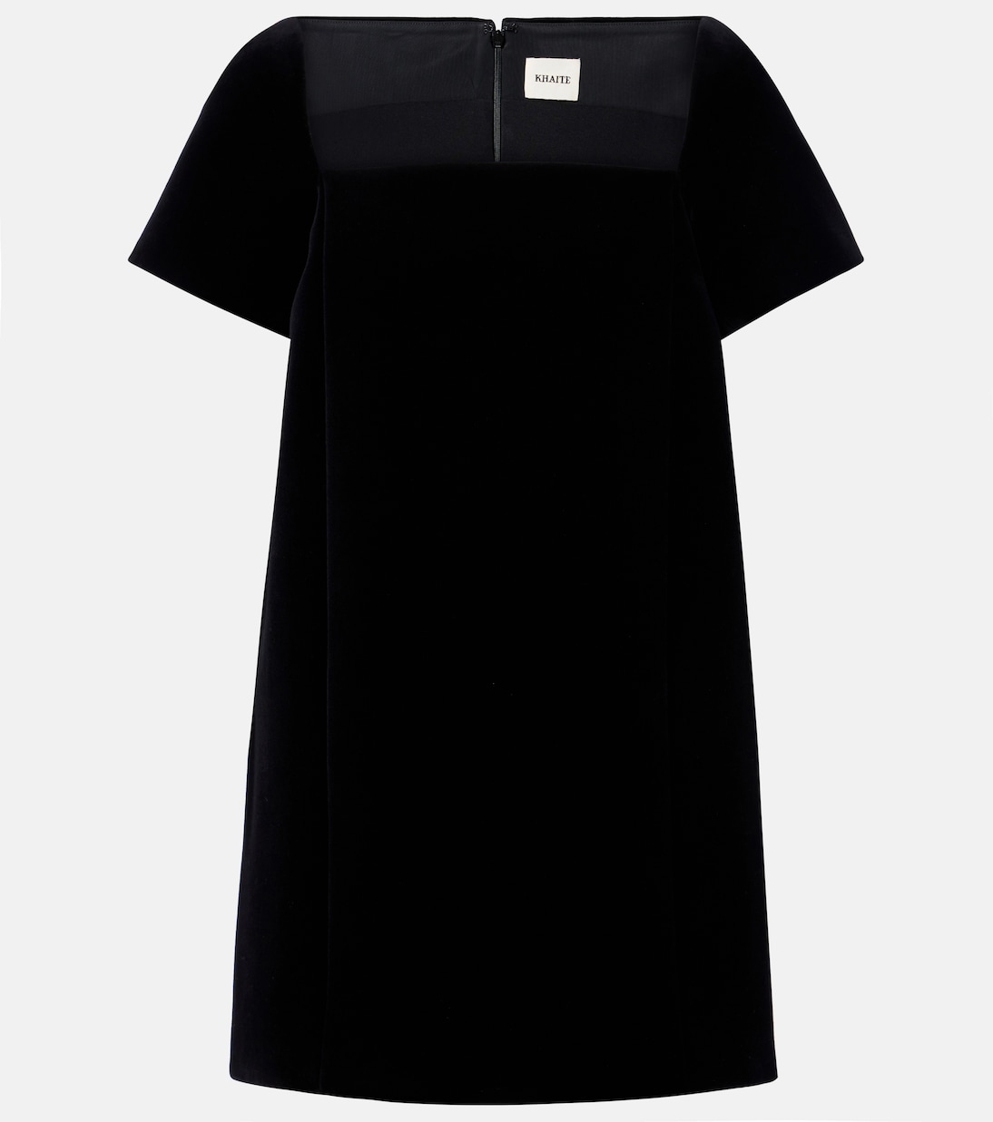 Benji velvet minidress | Khaite