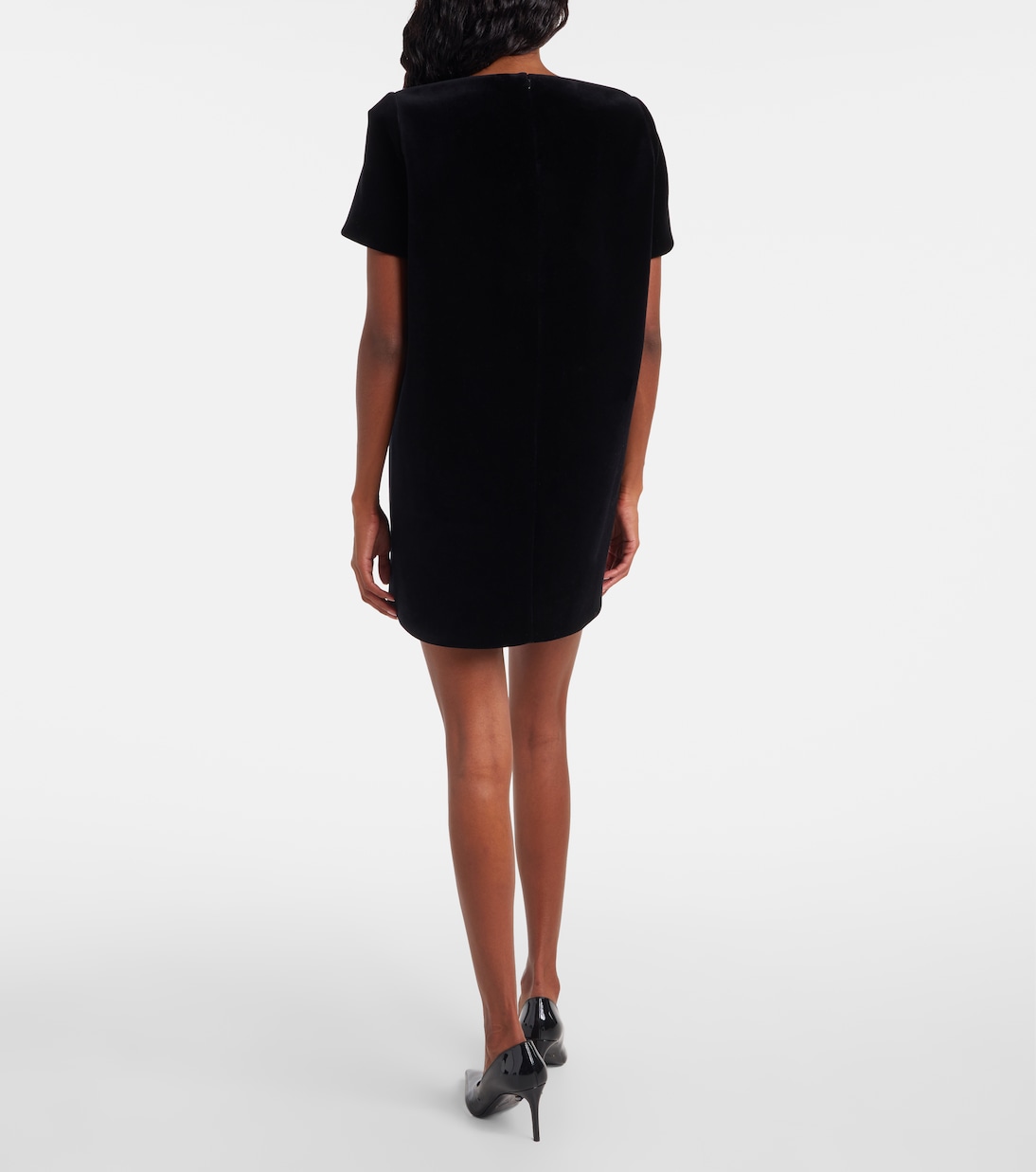 Benji velvet minidress | Khaite