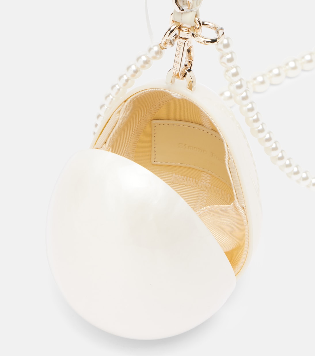 Egg embellished tote bag | Simone Rocha