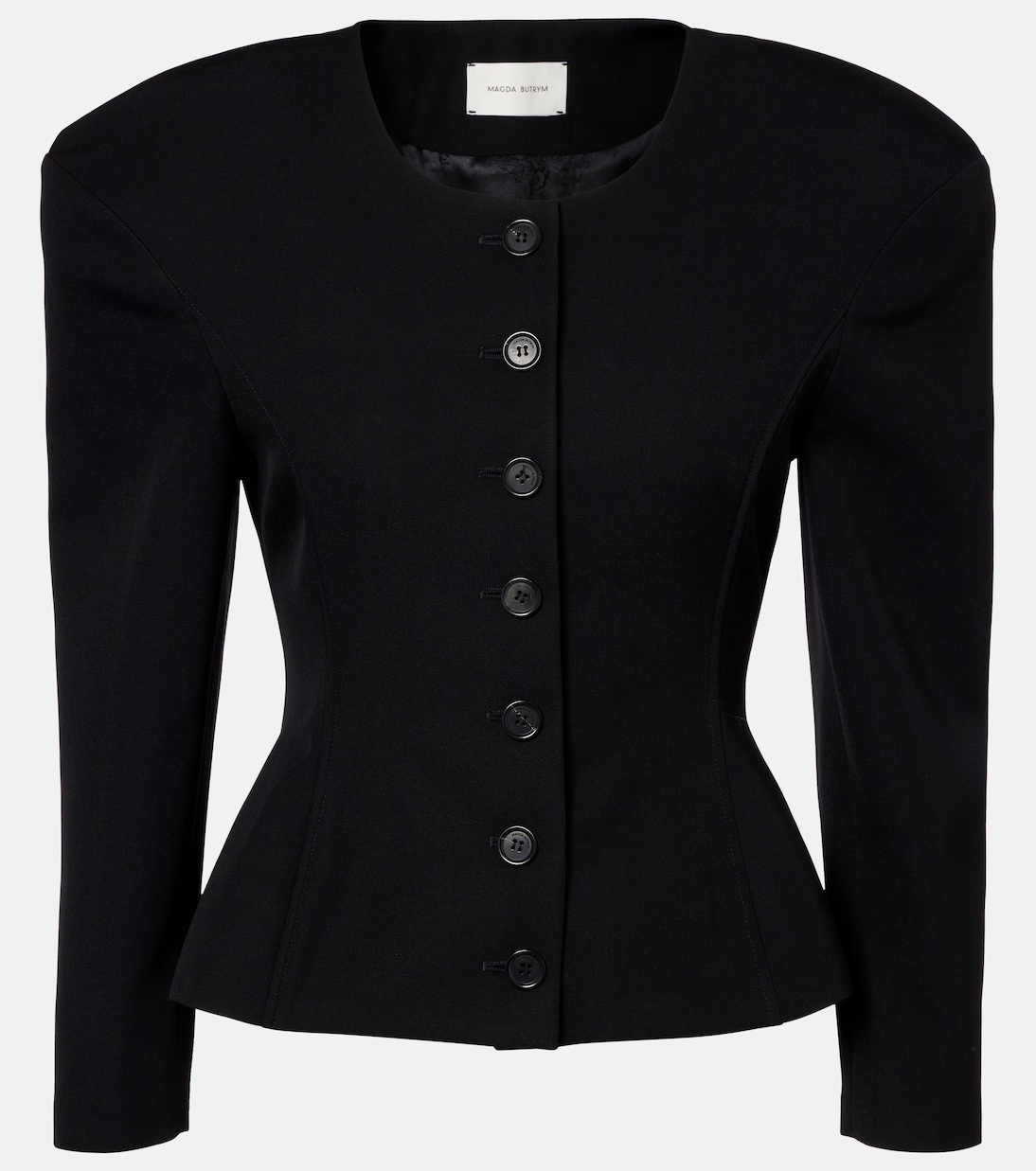 Peplum wool cardigan | Magda Butrym