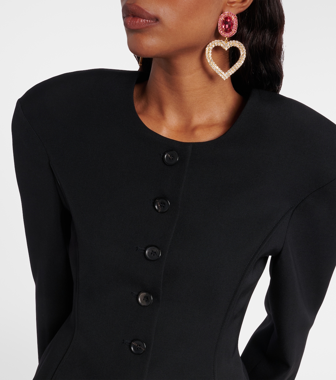 Peplum wool cardigan | Magda Butrym