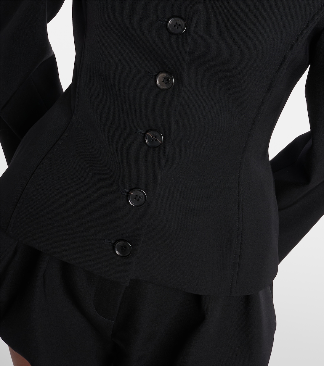 Peplum wool cardigan | Magda Butrym