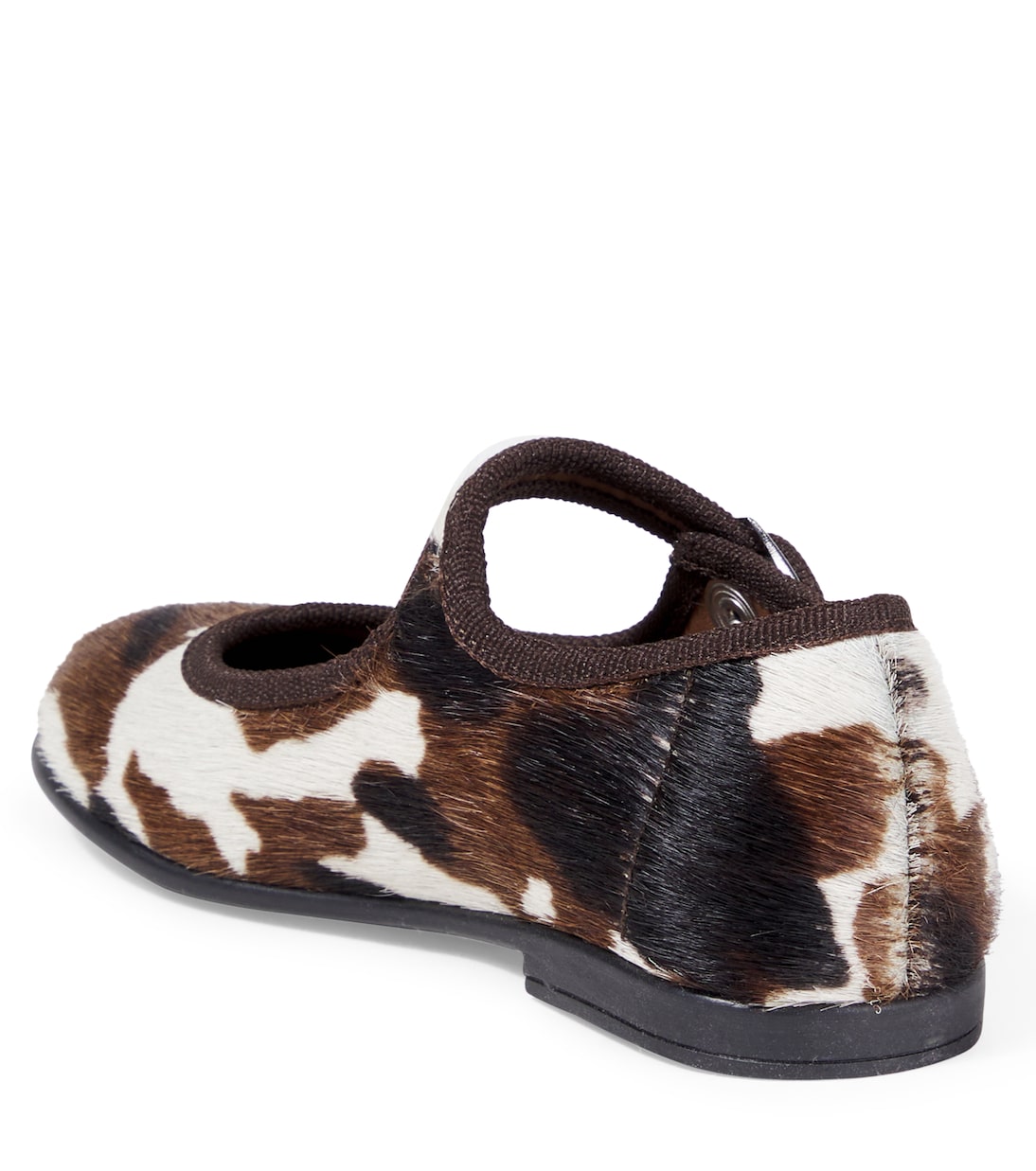 Cuir façon poulain Mary Jane imprimées | PèPè