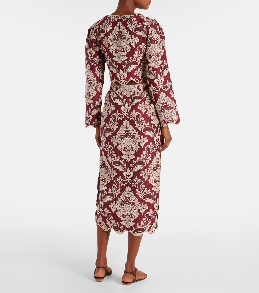 Midirock aus Jacquard | Farm Rio
