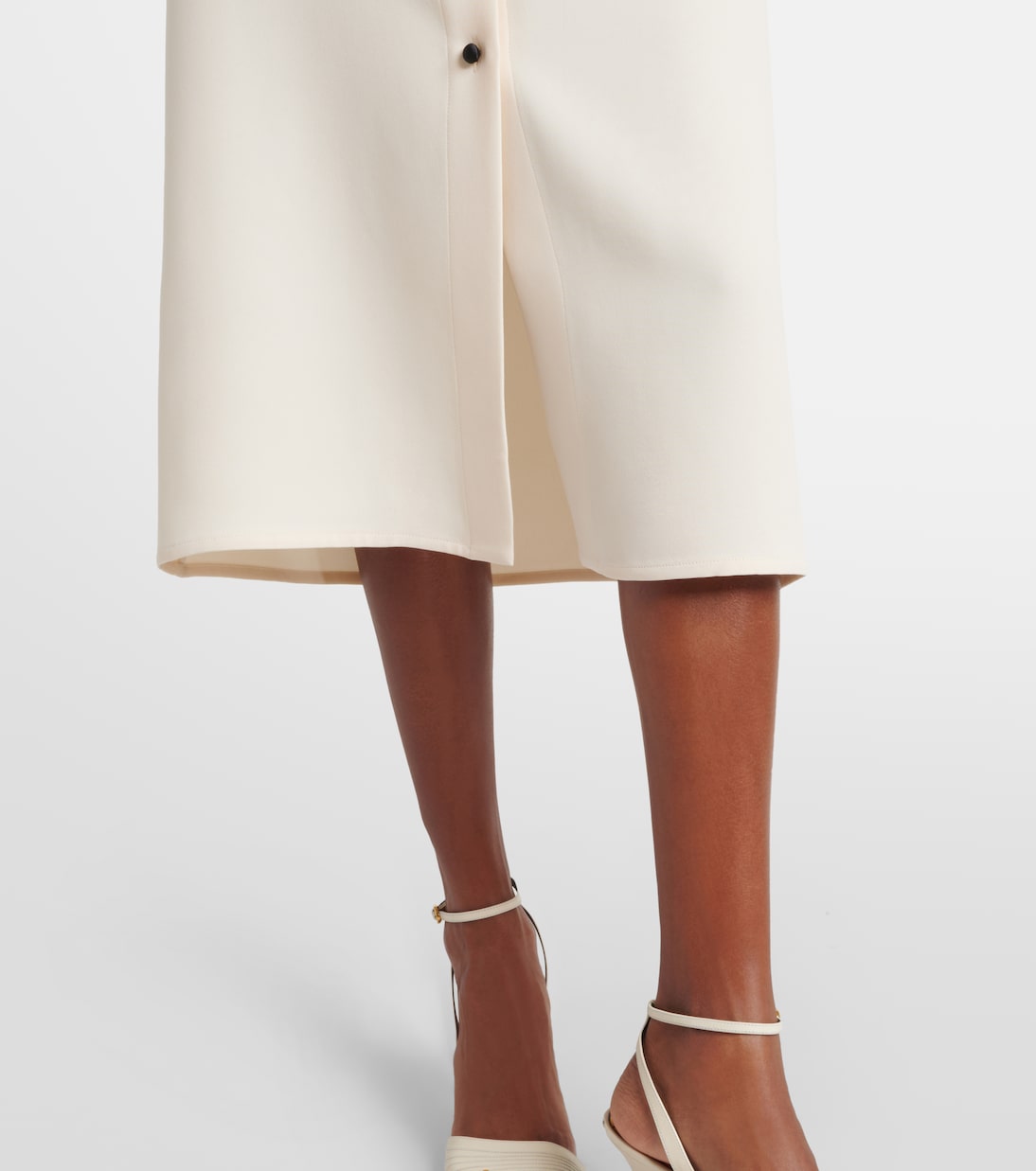 Verziertes Midikleid aus Cady Couture | Valentino