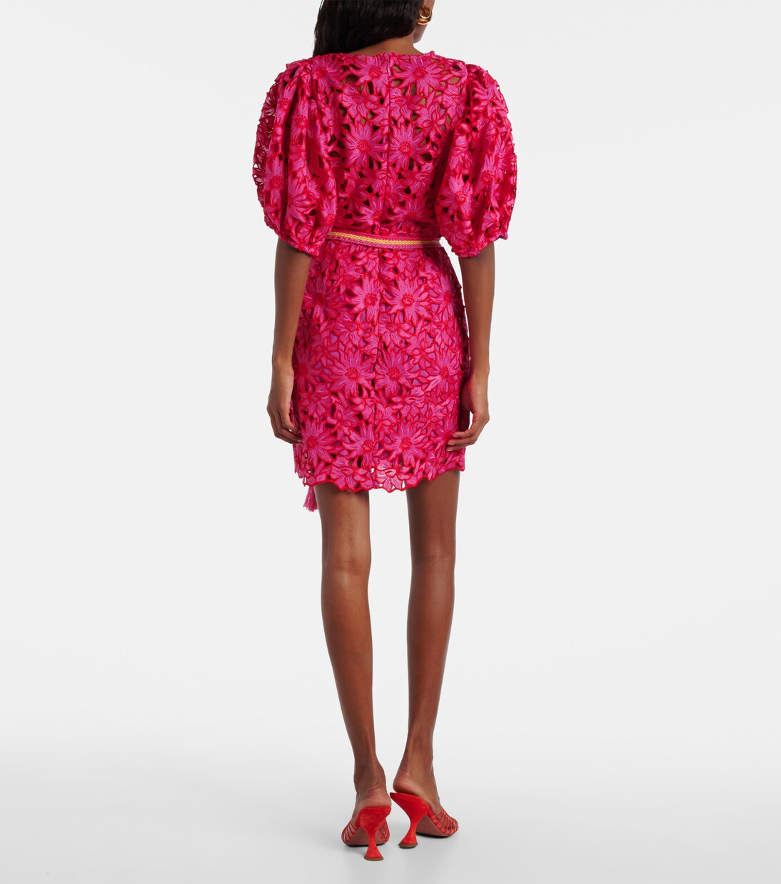Belted lace minidress | Farm Rio
