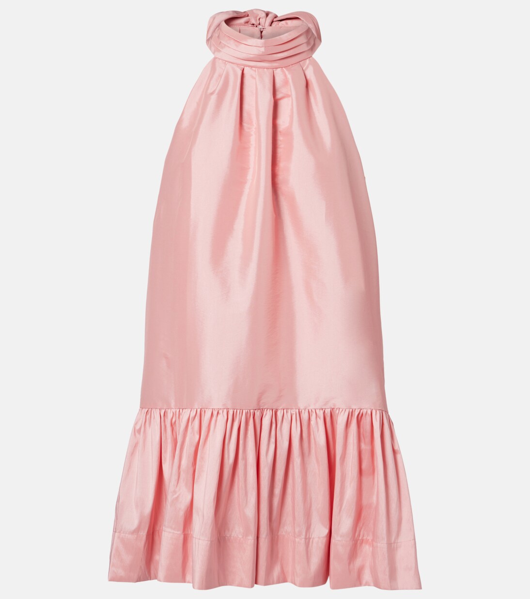 Hope bow-detail taffeta minidress | Simkhai