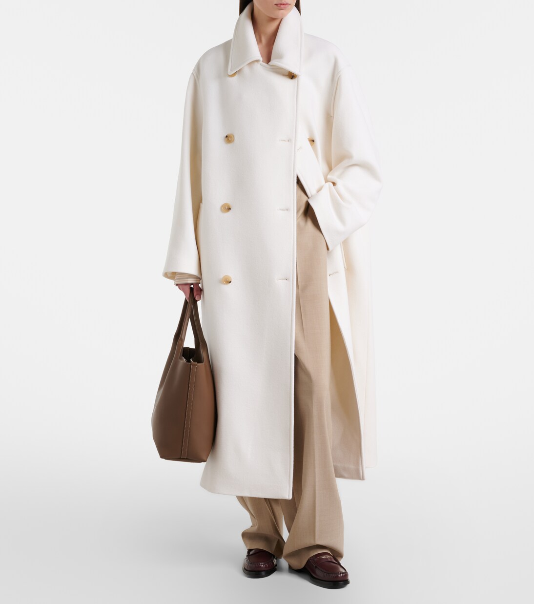 Ebr Medium leather tote bag | Tod's