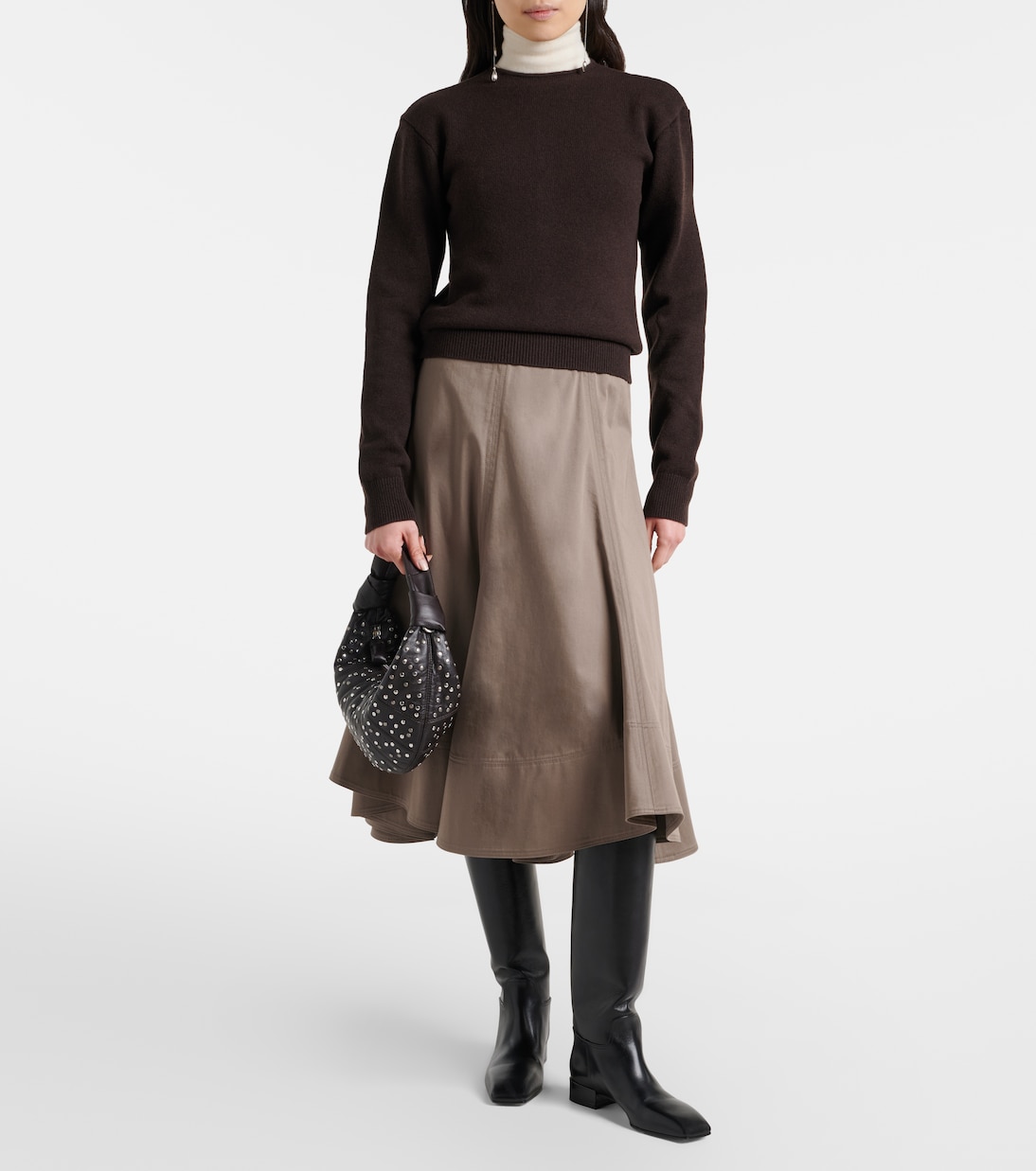 Reversible wool and cashmere cardigan | Lemaire