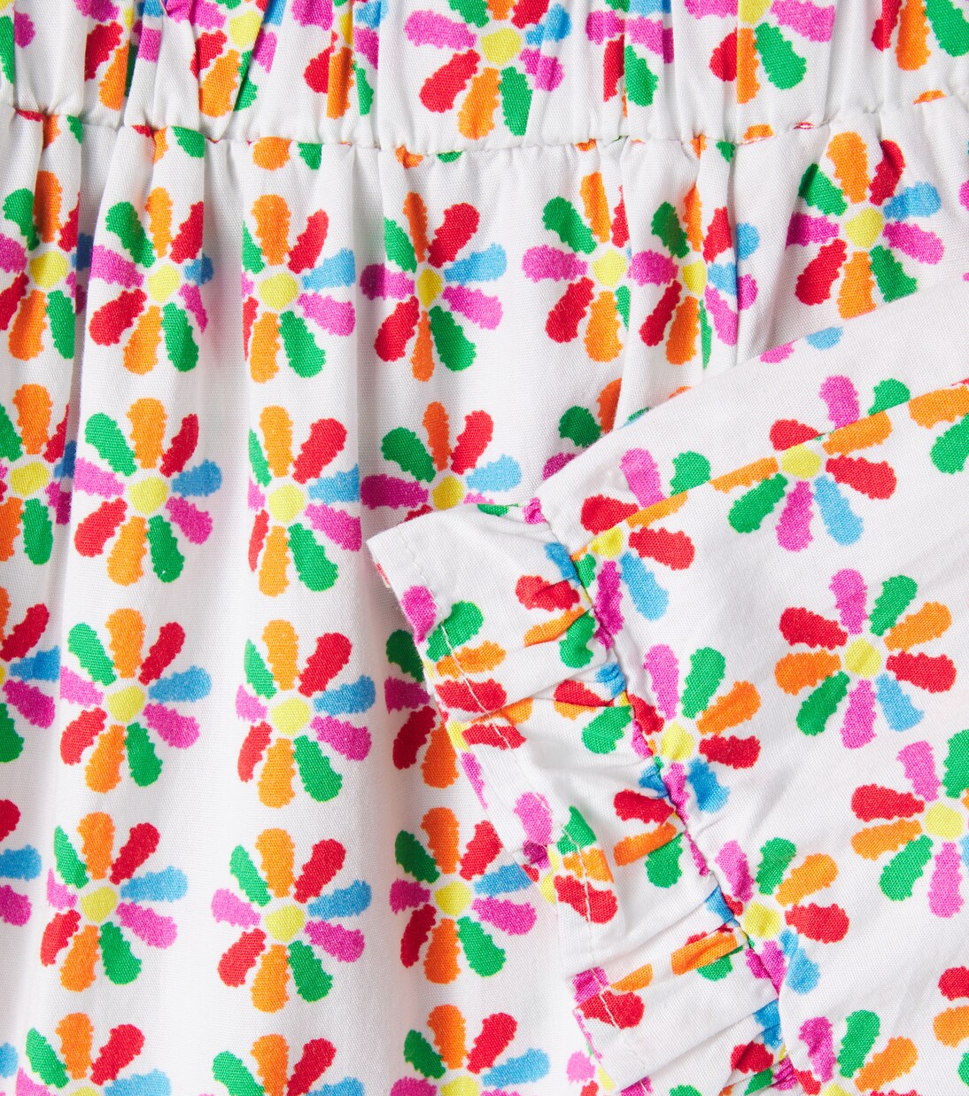 Catavento printed cotton shorts | Fábula