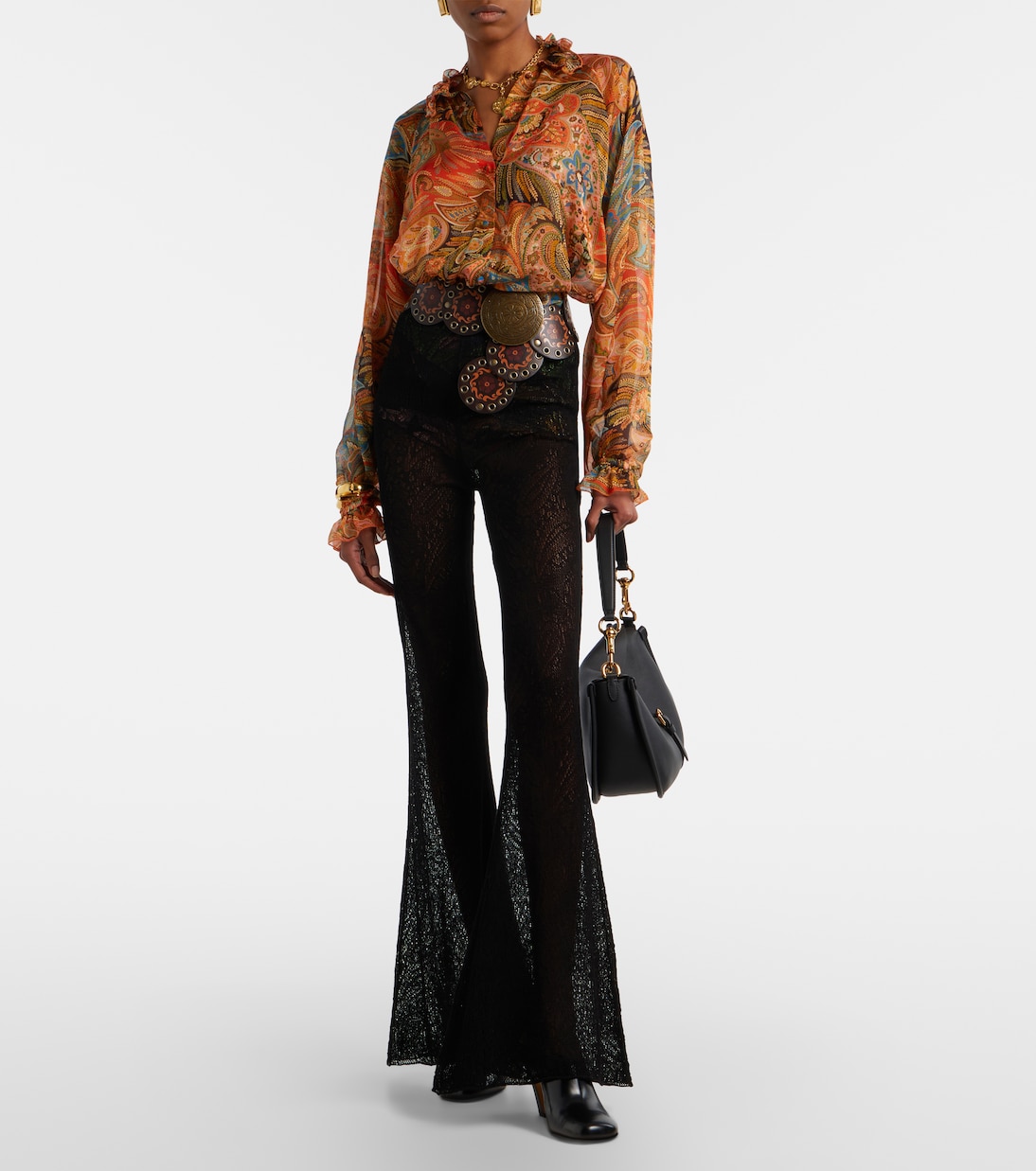 Bedruckte Bluse aus Seide | Etro