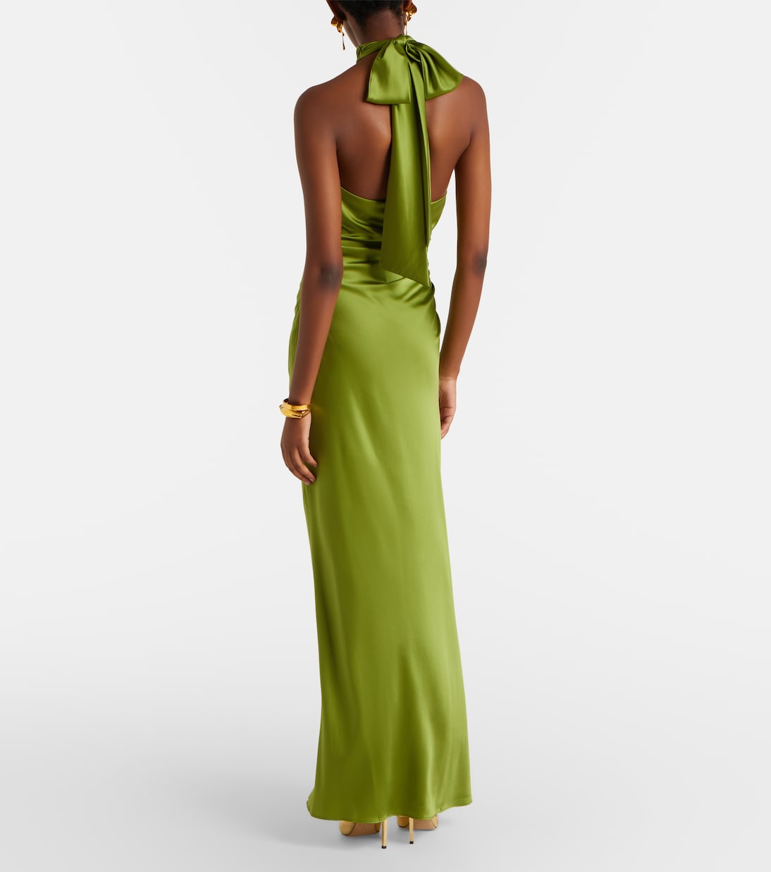 Izaren silk-blend satin gown | Veronica Beard