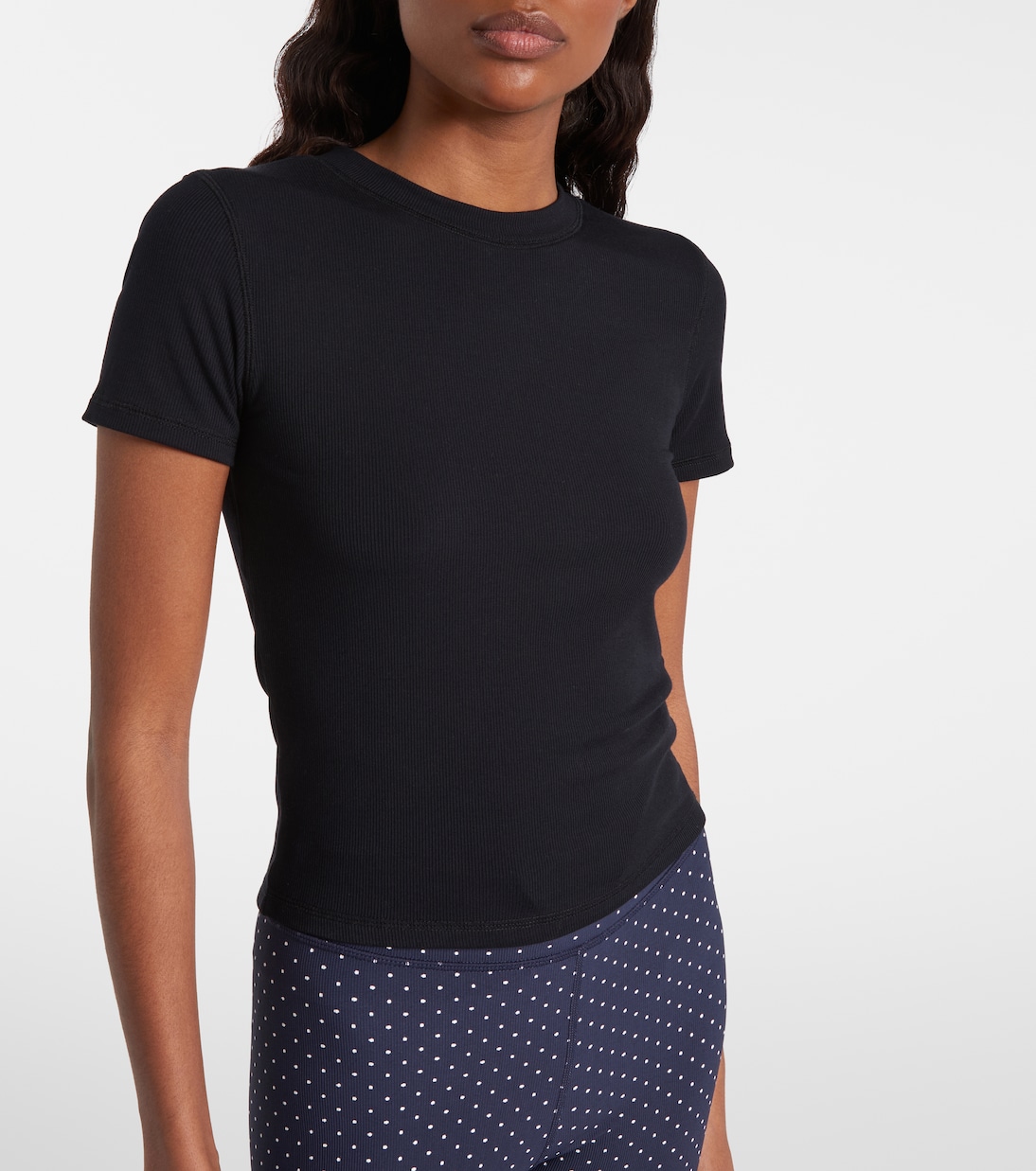 Shelter ribbed-knit T-shirt | The Upside