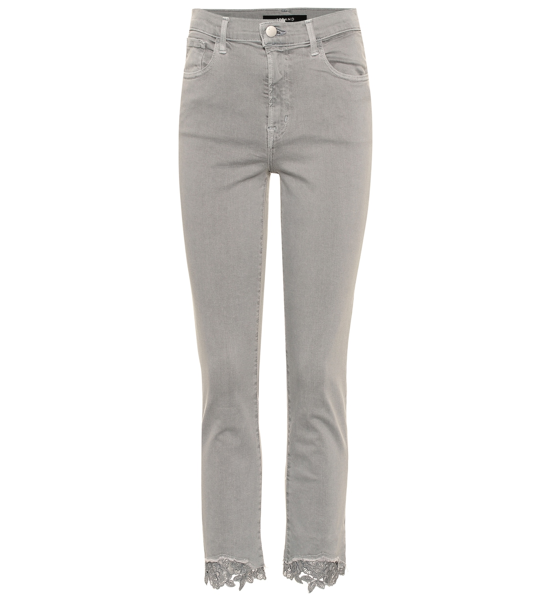 Ruby cropped high-rise skinny jeans | J Brand